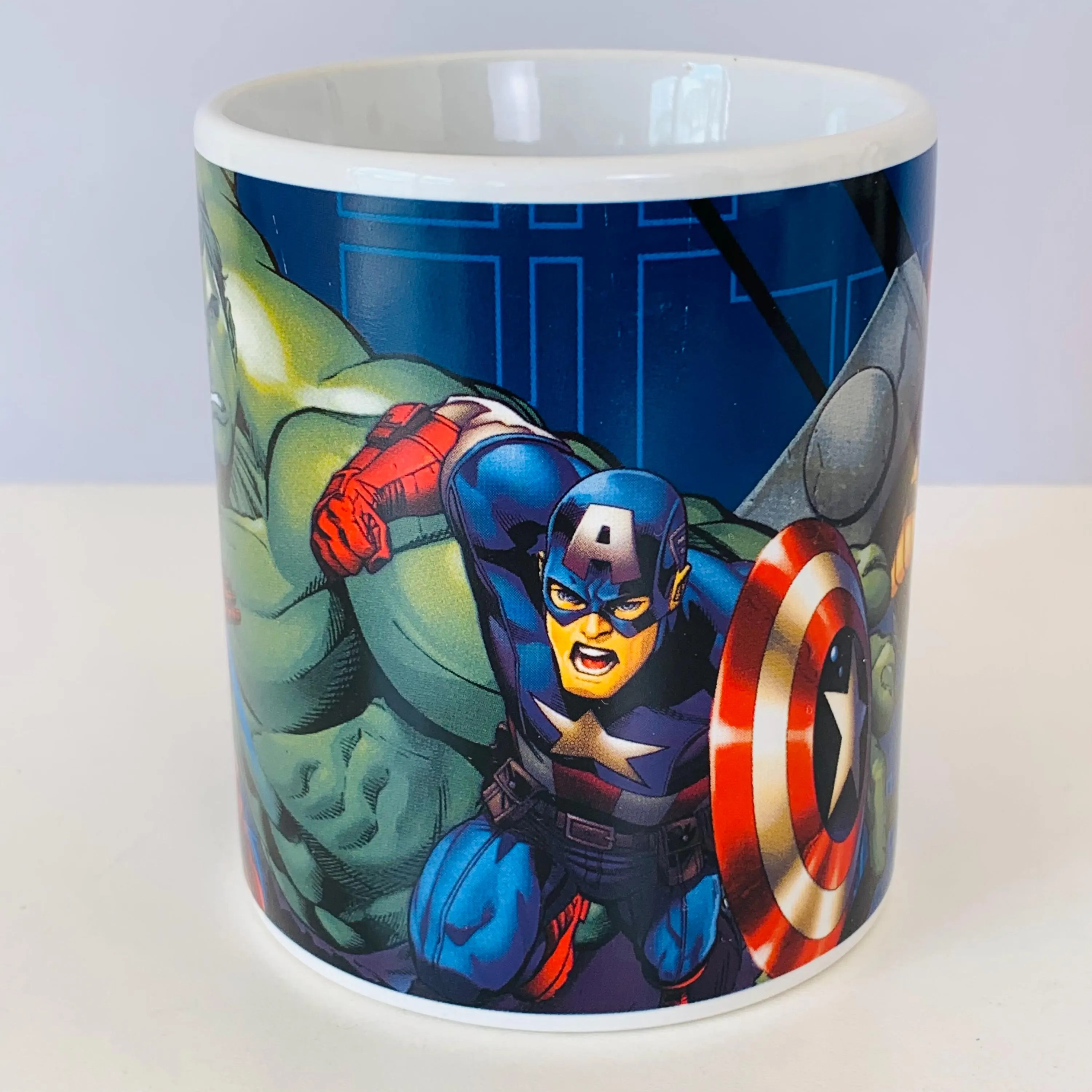 Captain America And Hulk Graphic Comic Ceramic Mug