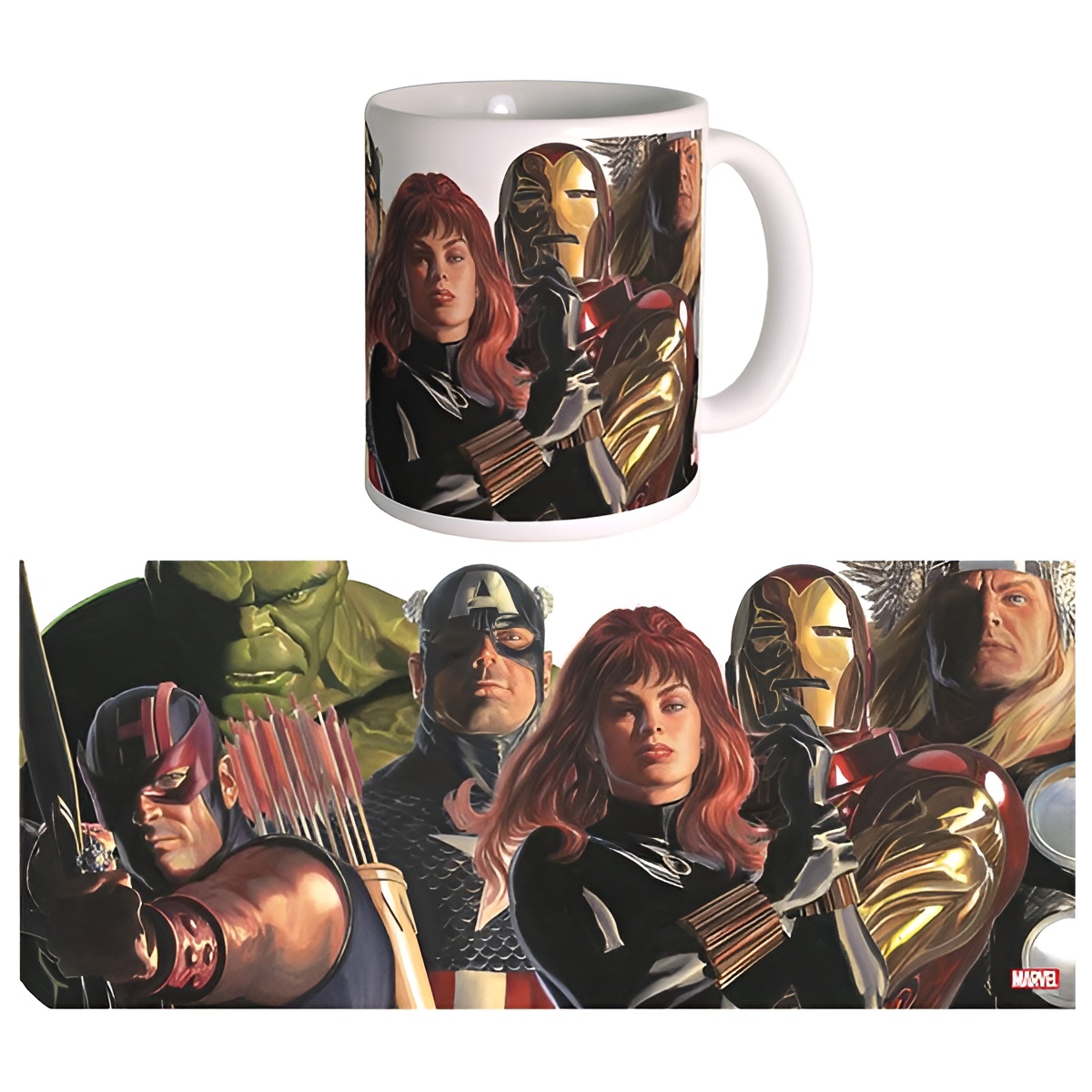 Avengers Superheroes Print Ceramic Coffee Mug