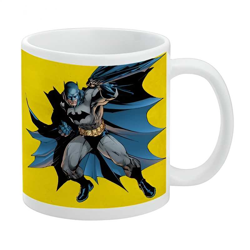 Batman Action Pose Coffee Mug 11oz