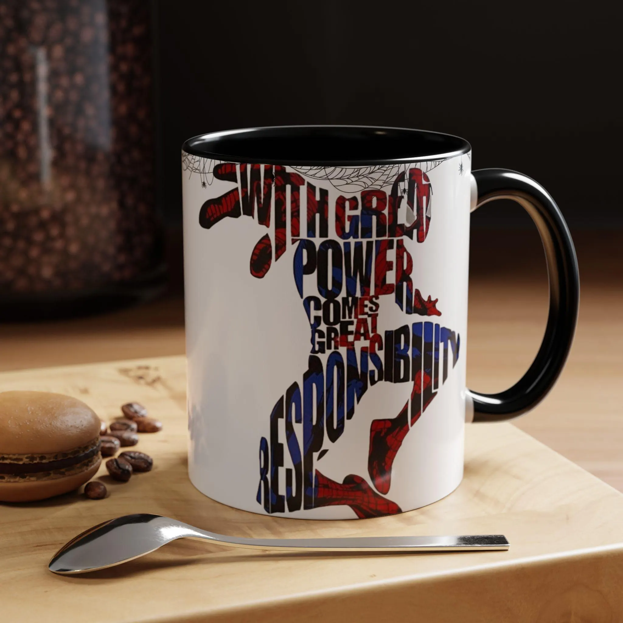 Spider Man Power Quote Ceramic Mug
