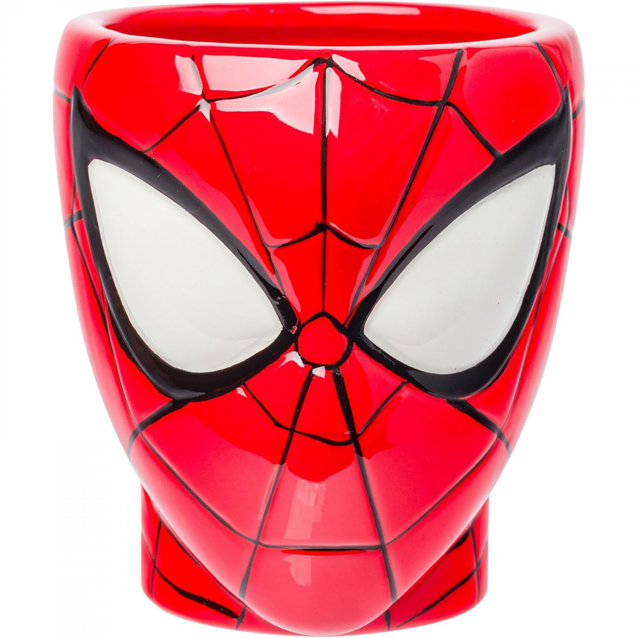 Spider-Man Web Handle Ceramic 3D Sculpted Mug