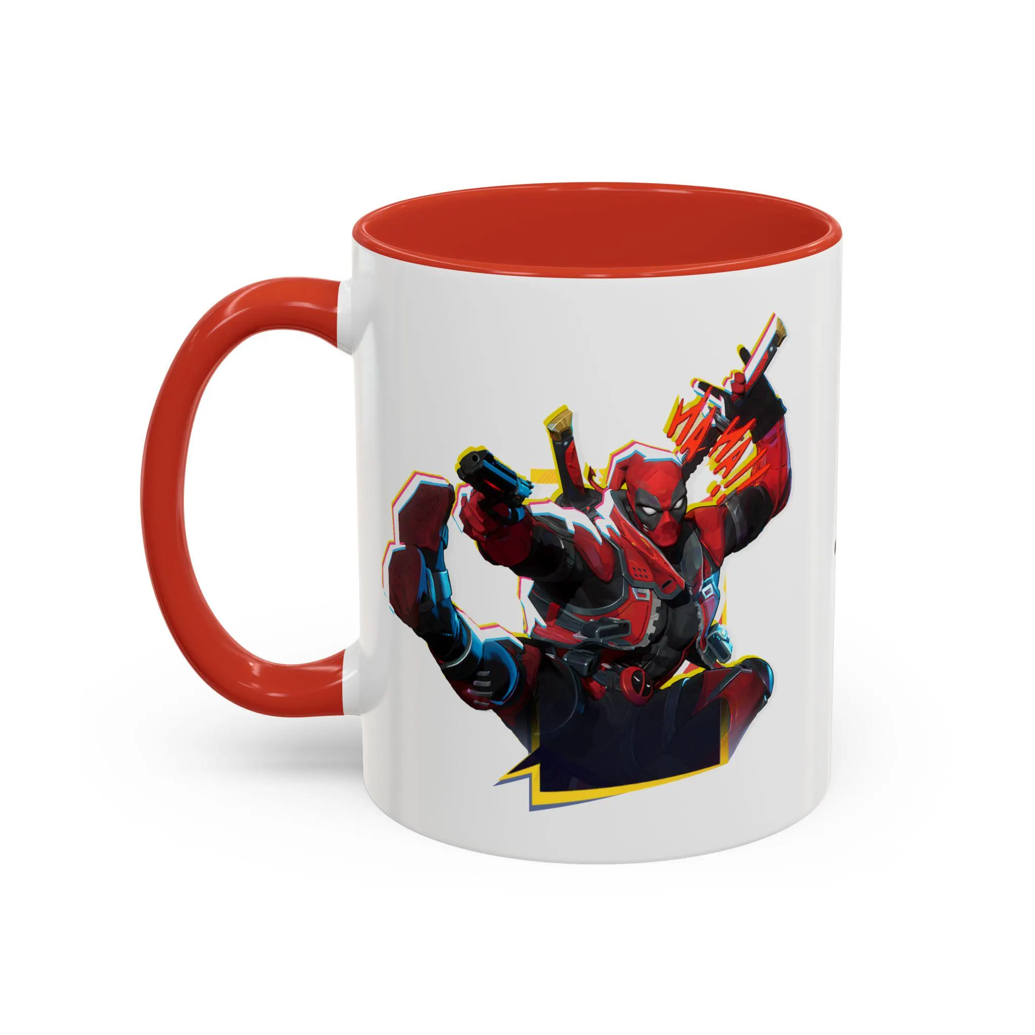 Deadpool Marvel Rivals Accent Coffee Mug 