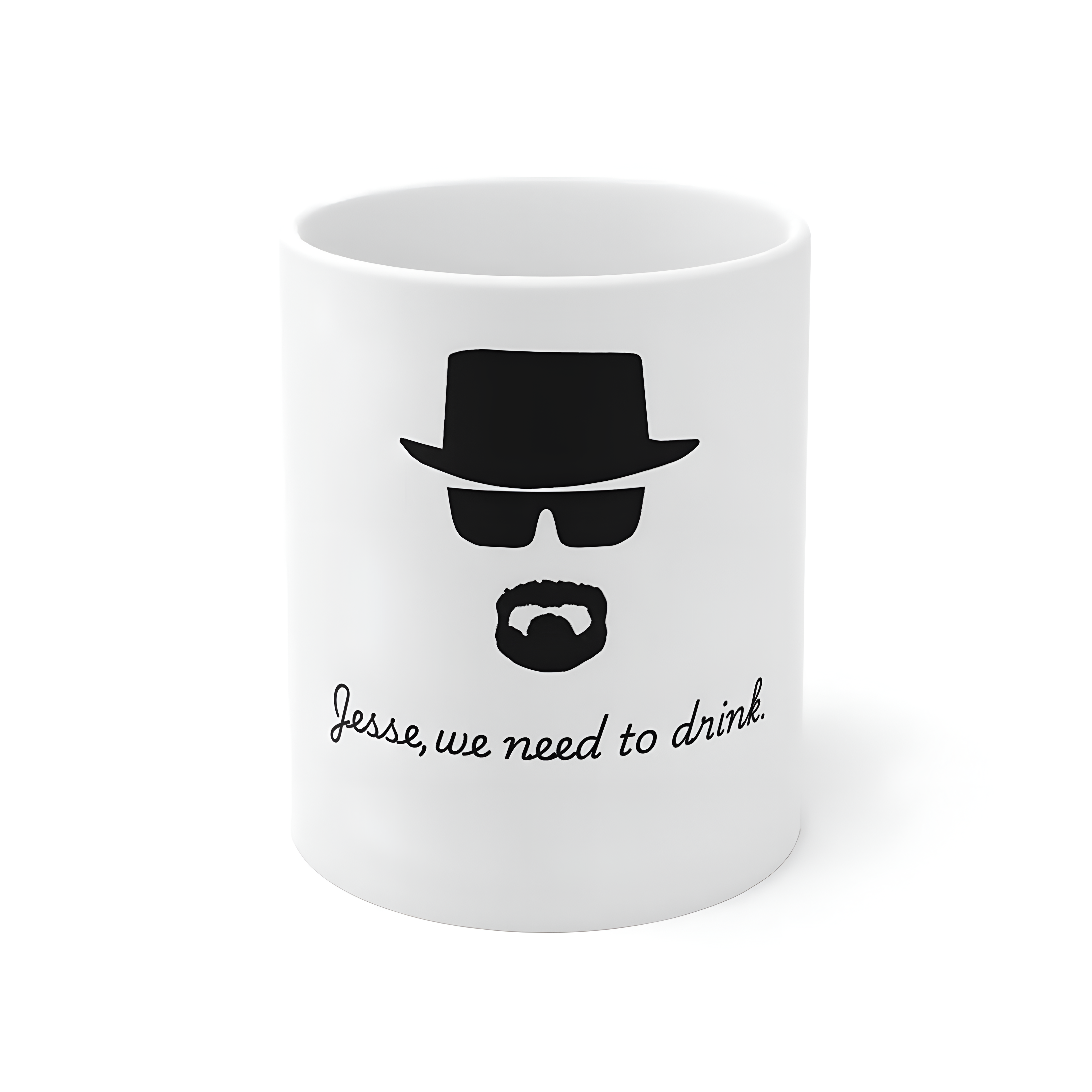 Jesse We Need To Drink Printed Ceramic Mug