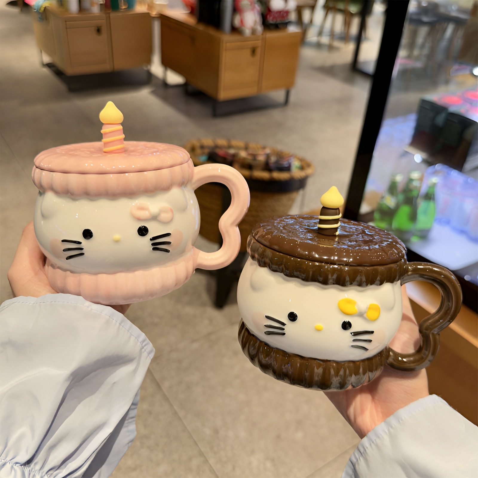 4pcs Sanrio Officially Licensed Hello Kitty Mug Set