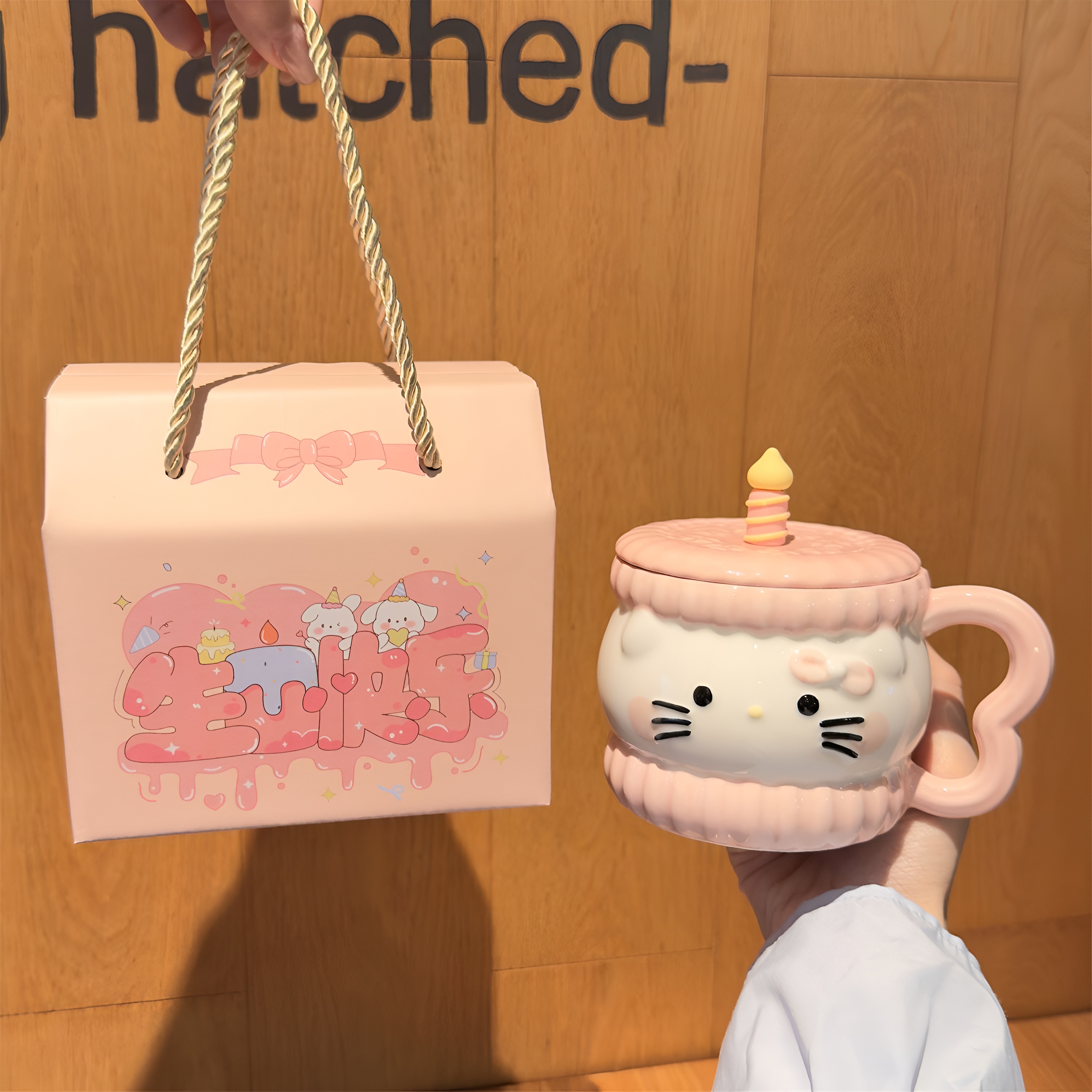 4pcs Sanrio Officially Licensed Hello Kitty Mug Set