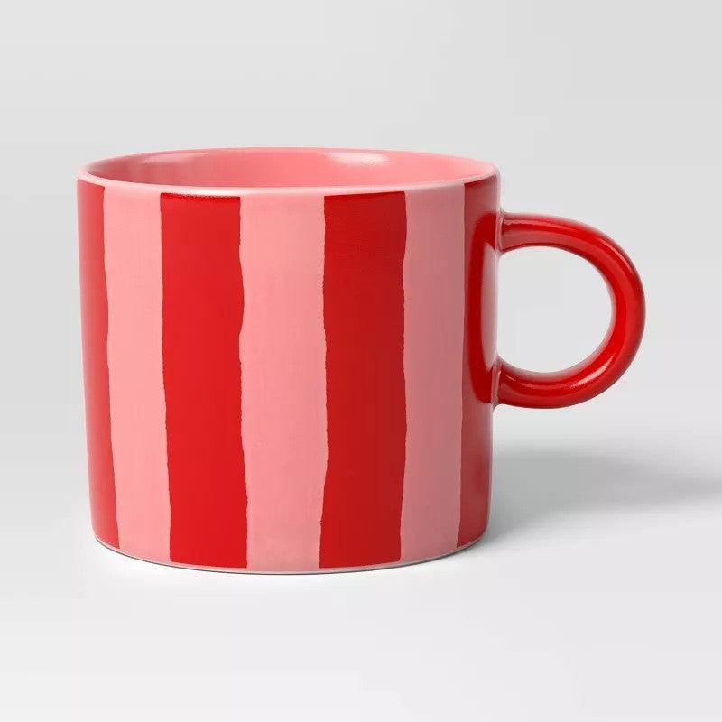 16oz Striped Stoneware Mug - Inspire Cups