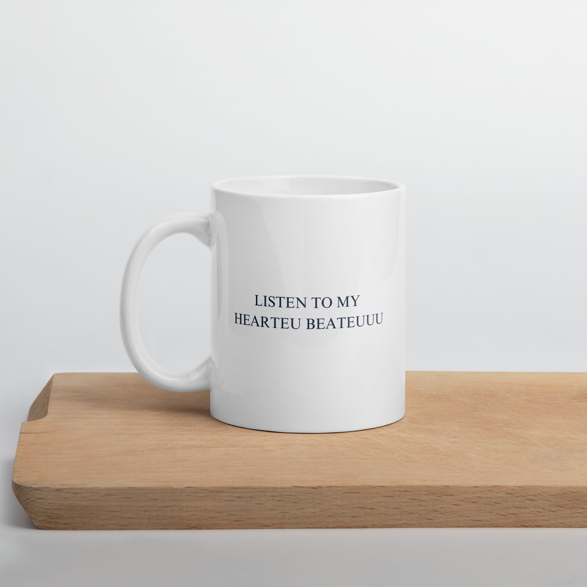 Stray Kids Changbin Hearteu Beateuuu Ceramic Mug