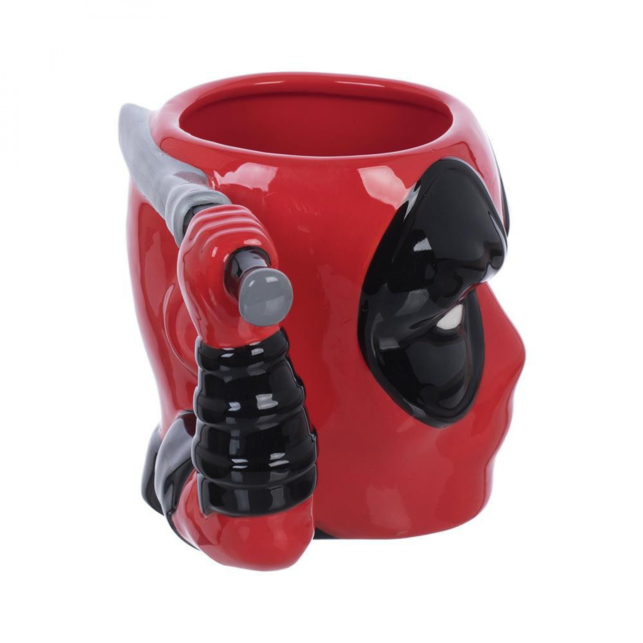 Deadpool Sword Handle Sculpted Ceramic Mug 