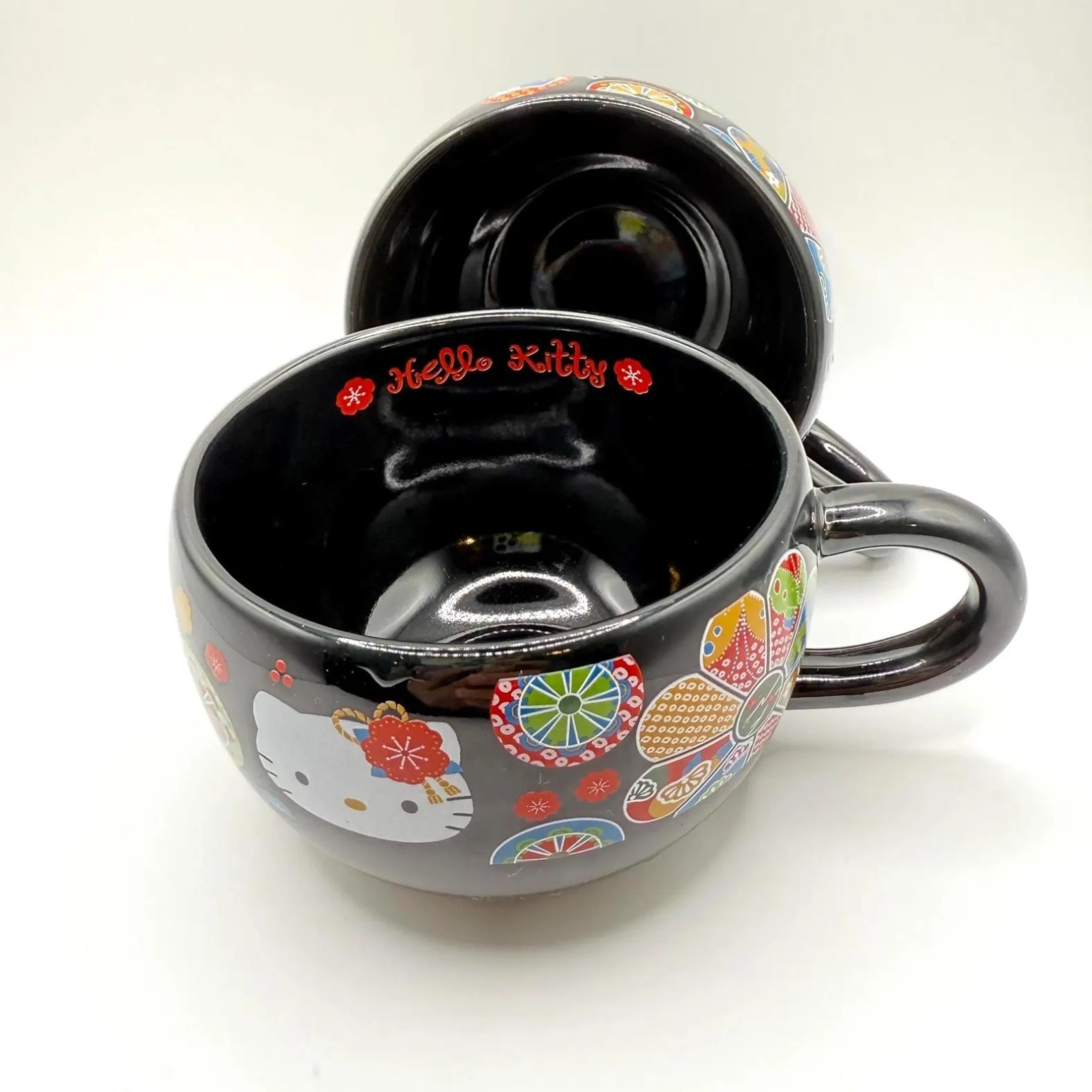 [Copy]Hello Kitty Black Ceramic Mugs – Sanrio 1976- 2000