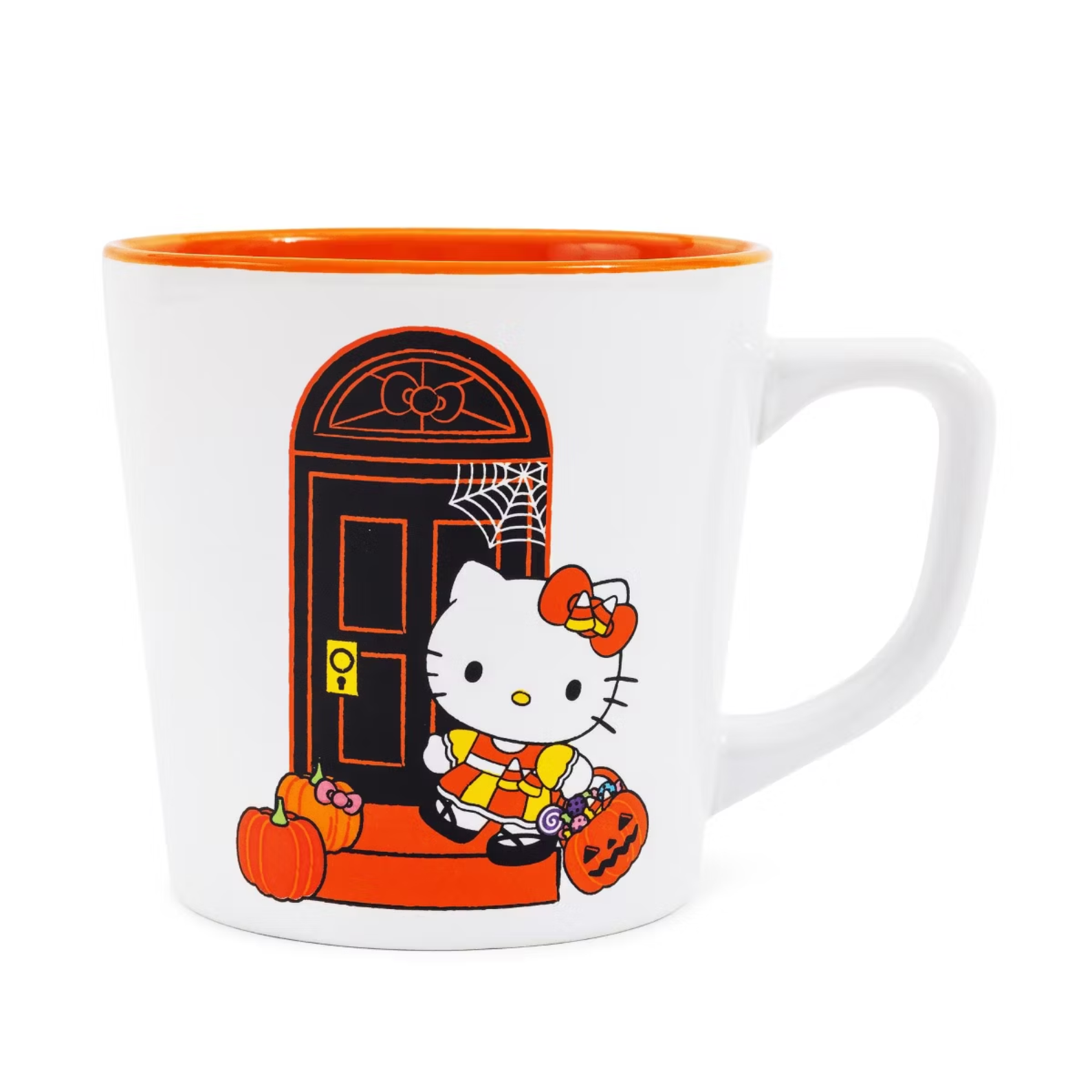 Silver Buffalo Sanrio Hello Kitty Pumpkins Ceramic Latte Mug
