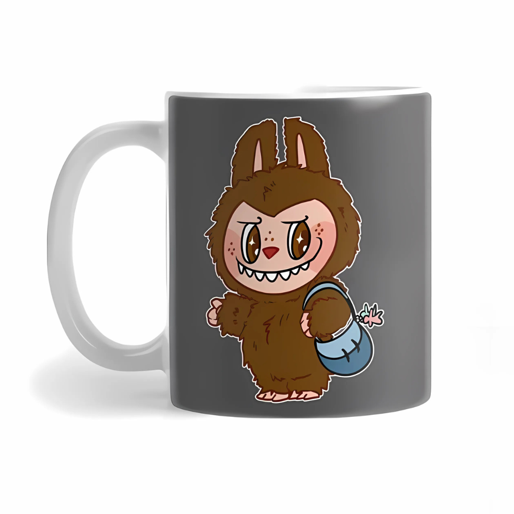 Labubu Brown Mug - Inspire Cups