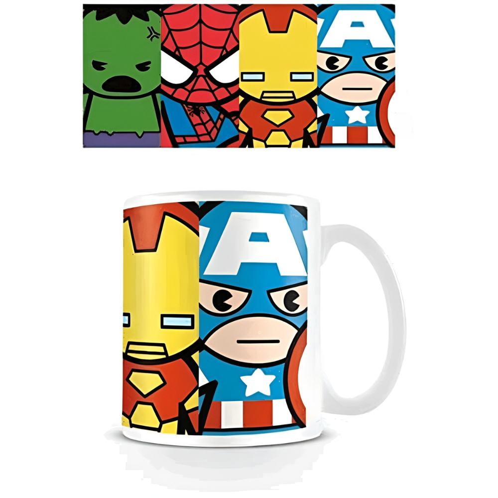 Spider Man Iron Man Captain America Mug