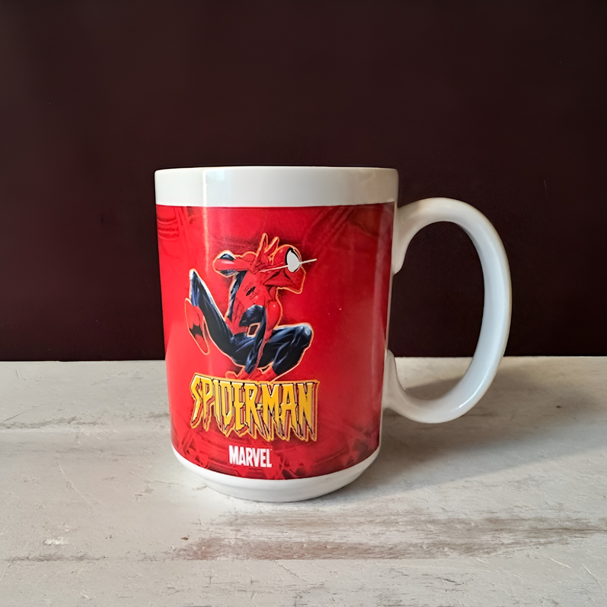 2004 Classic Spider Man Inspired Coffee Mug