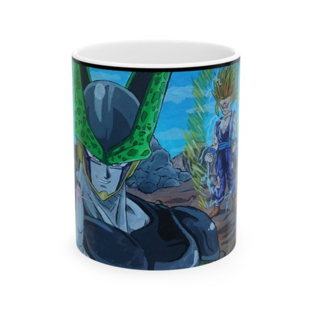 Dragon Ball Z Themed Ceramic Mug - Anime Gift, Collector's Mug, Kitchen Decor,