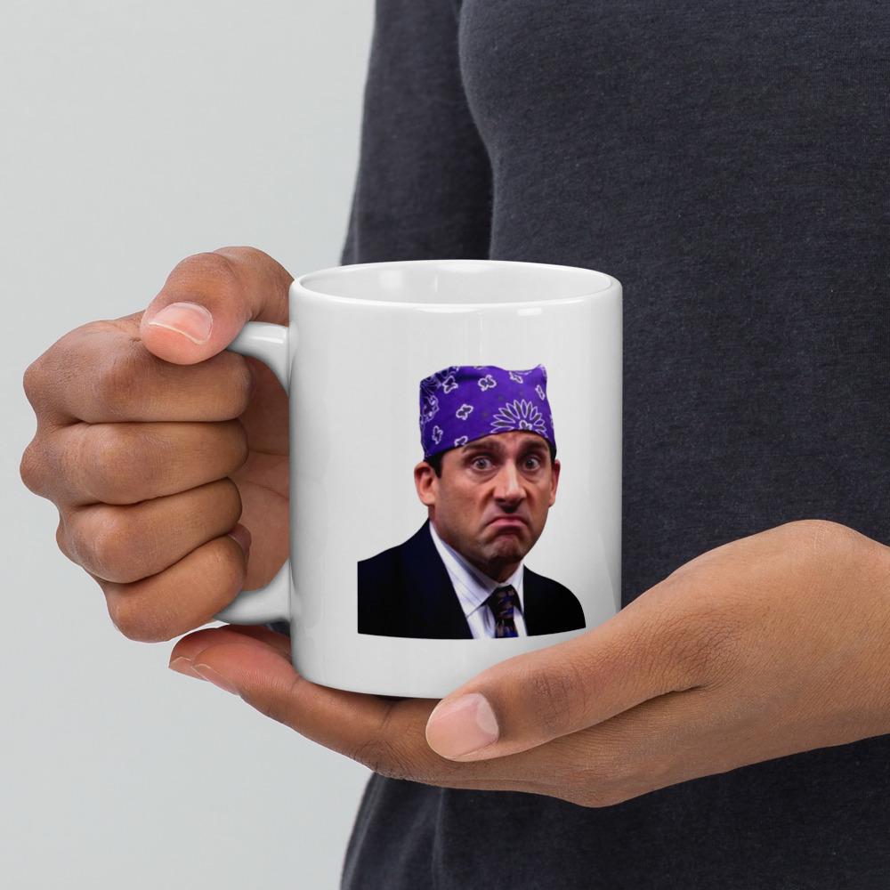 Person Holding Prison Mike White Ceramic Coffee Mug