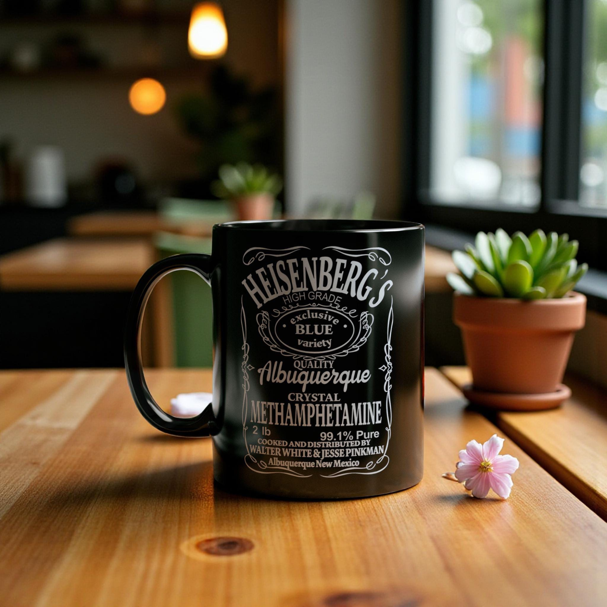 Heisenberg Walter White Whiskey Style Mug