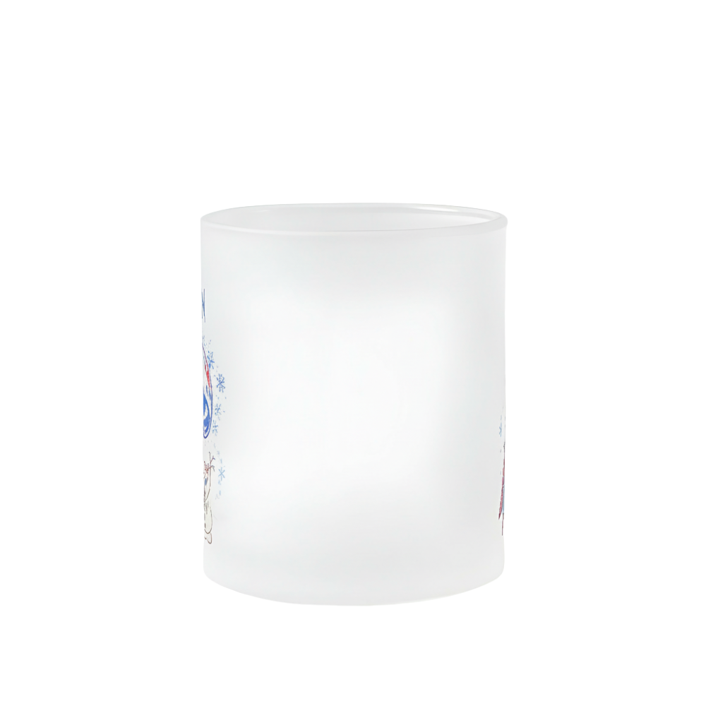 Frozen Frosted Glass Coffee Mug