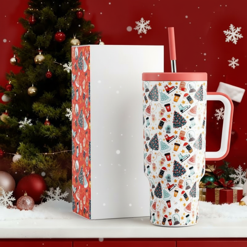 Christmas Edition 40oz Stainless Steel Water Bottle Portable Leak proof Christmas Edition 40oz Stainless Steel Water Bottle Portable Leak Proof  - Image 11