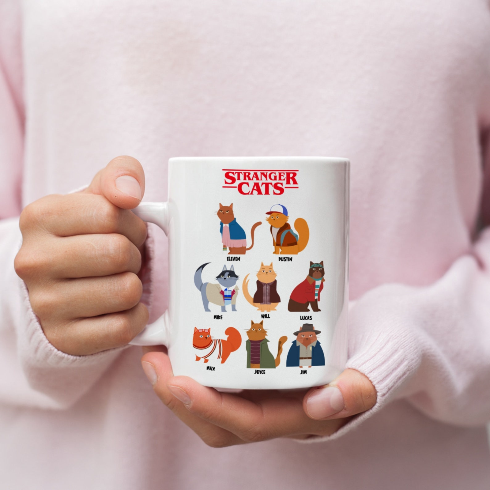 Stranger Things Mug Gift Stranger Things Stranger Things Merch Ceramic Mug For Fans Birthday Gift