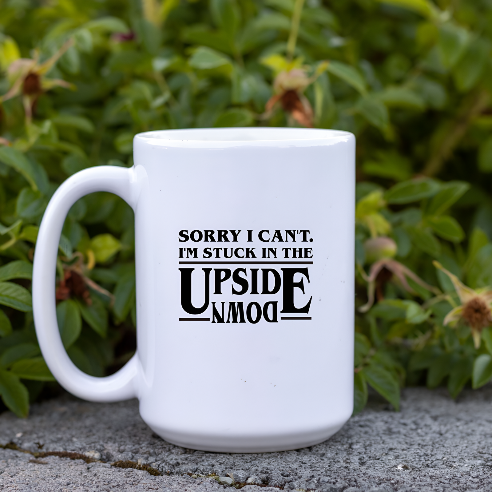 Stuck in the Upside Down Mug