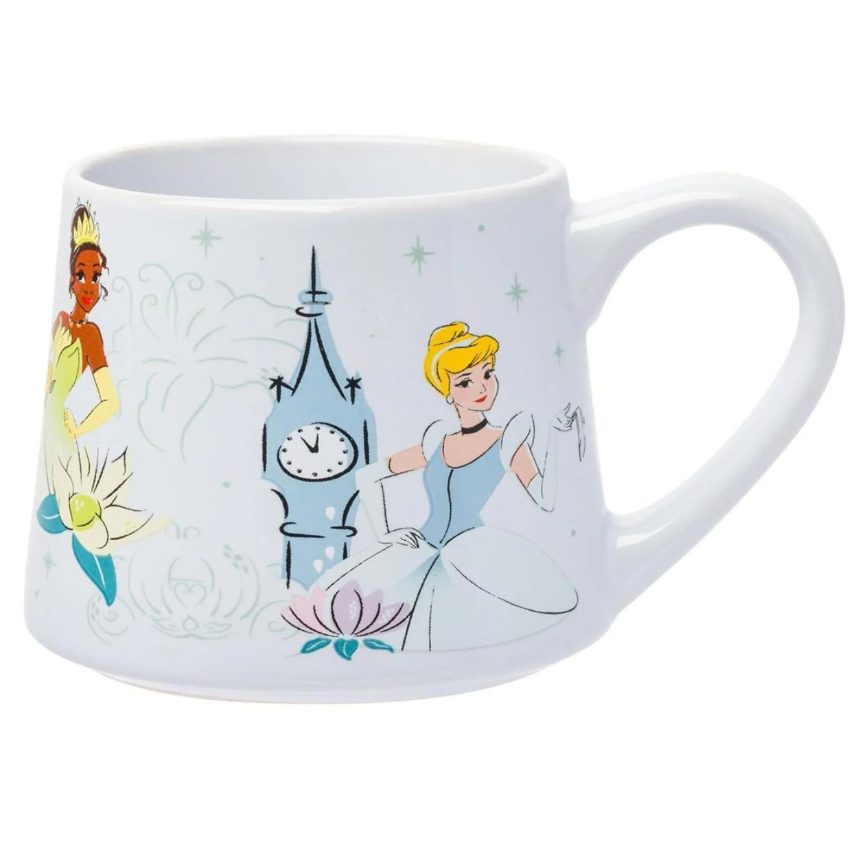Princess Character Themed Ceramic Tapered Mug