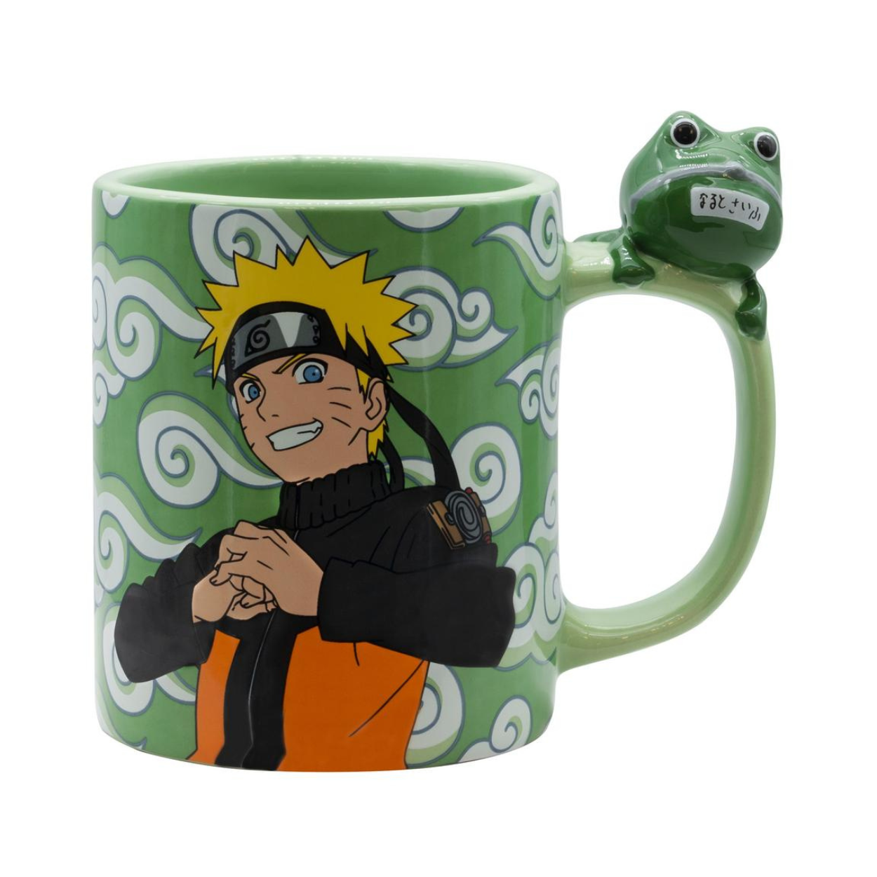 Naruto Shippuden Naruto and Gama Chan Mug with 3D Handle
