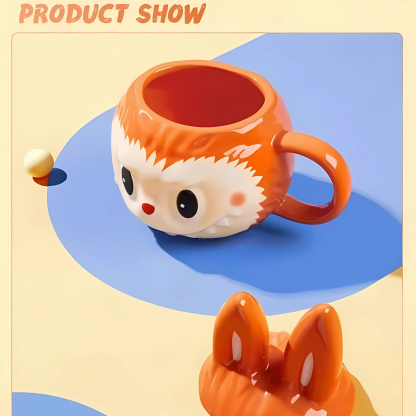 The Monsters Labubu Mug Ceramics Cup Action Figure - Inspire Cups