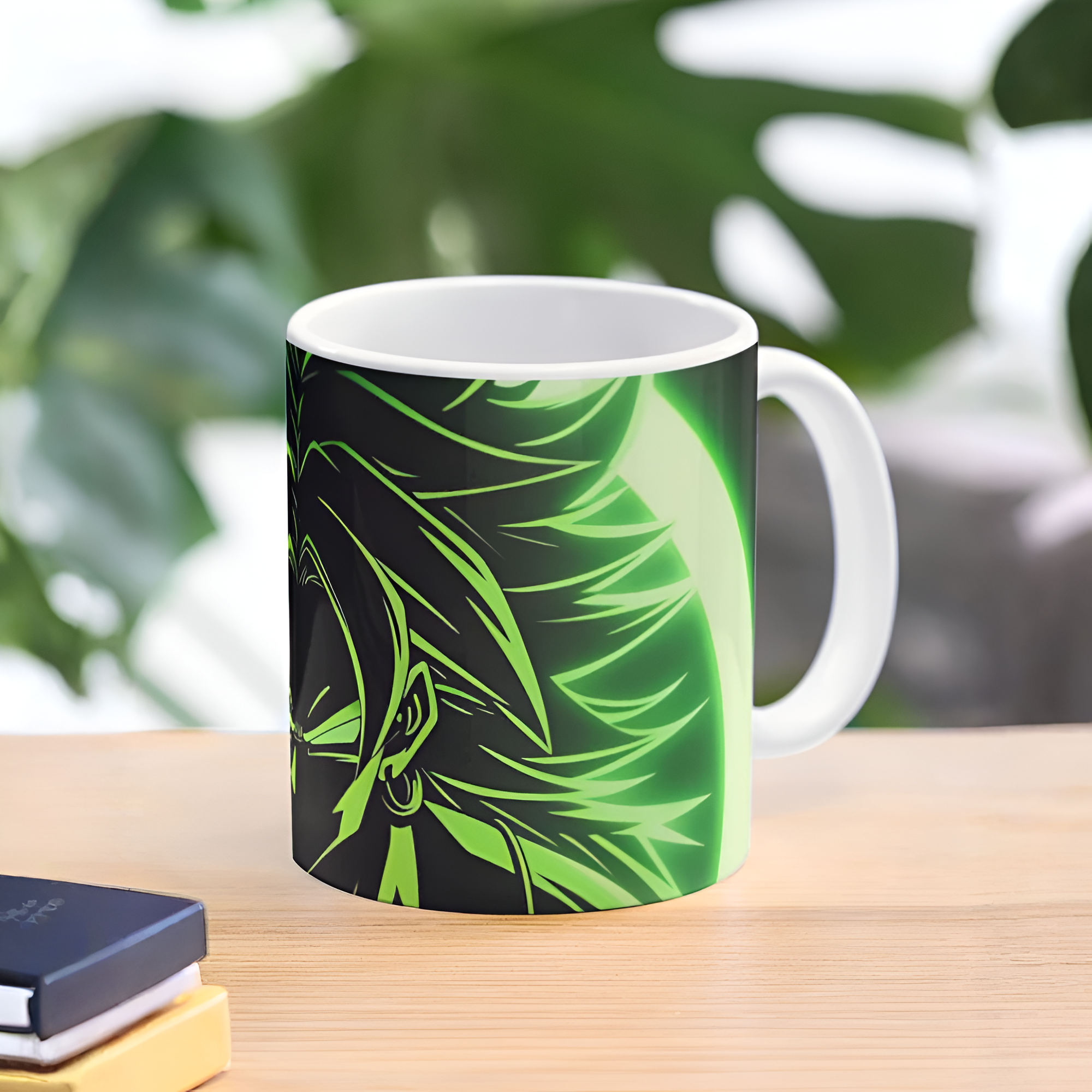 Neon Broly Coffee Mug