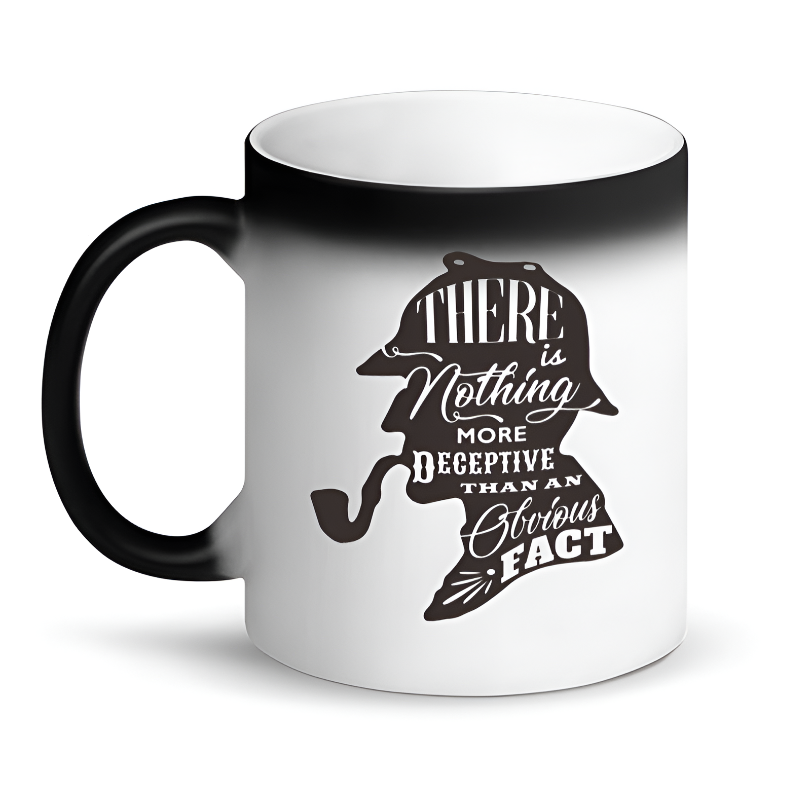 Sherlock Holmes Heat Reacting Ceramic Magic Mug