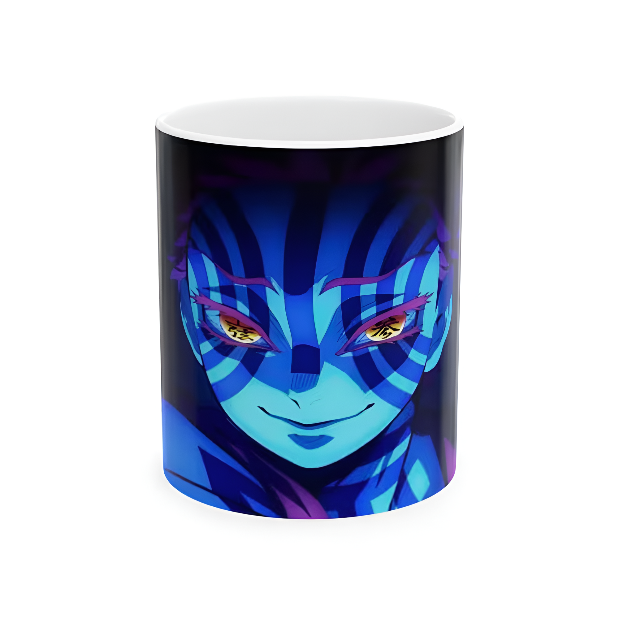 Akaza Upper Moon Anime Ceramic Vessel