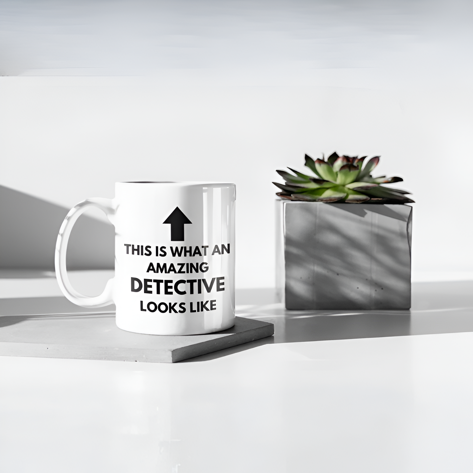 Sherlock How Detective Looks Ceramic Coffee Mug 