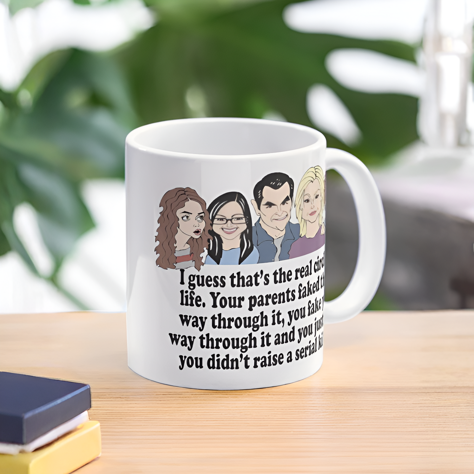 Modern Family Tv Show Character Ceramic Mug