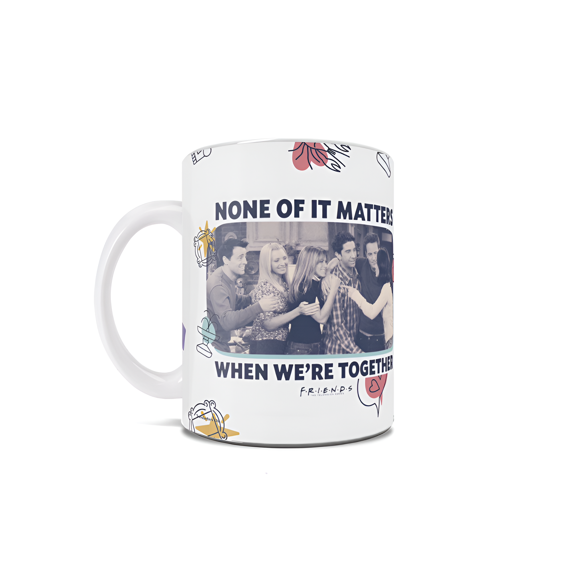 Friends TV Together Ceramic Coffee Mug