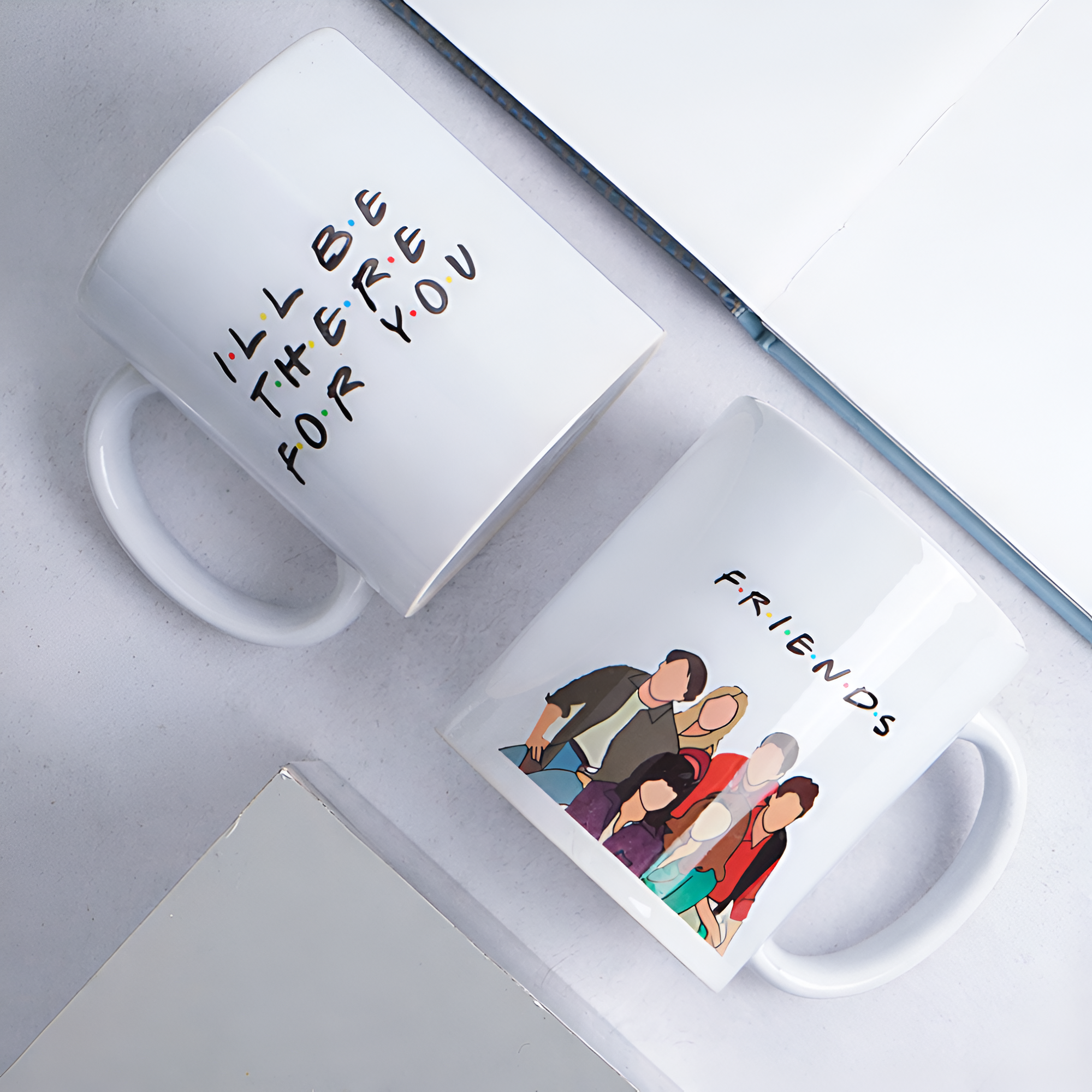 Friends Television Series Heat Change Ceramic Mug