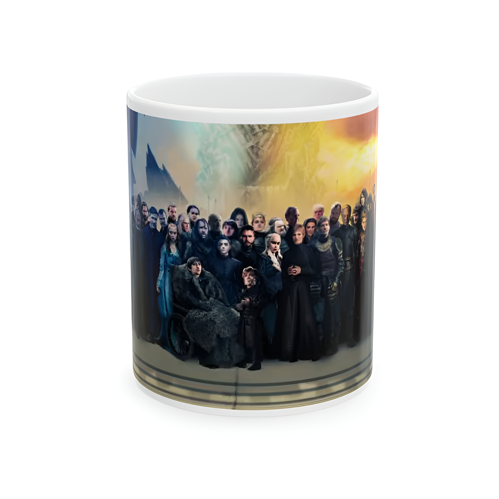 Game Of Thrones Themed Character Art Design Coffee Mug
