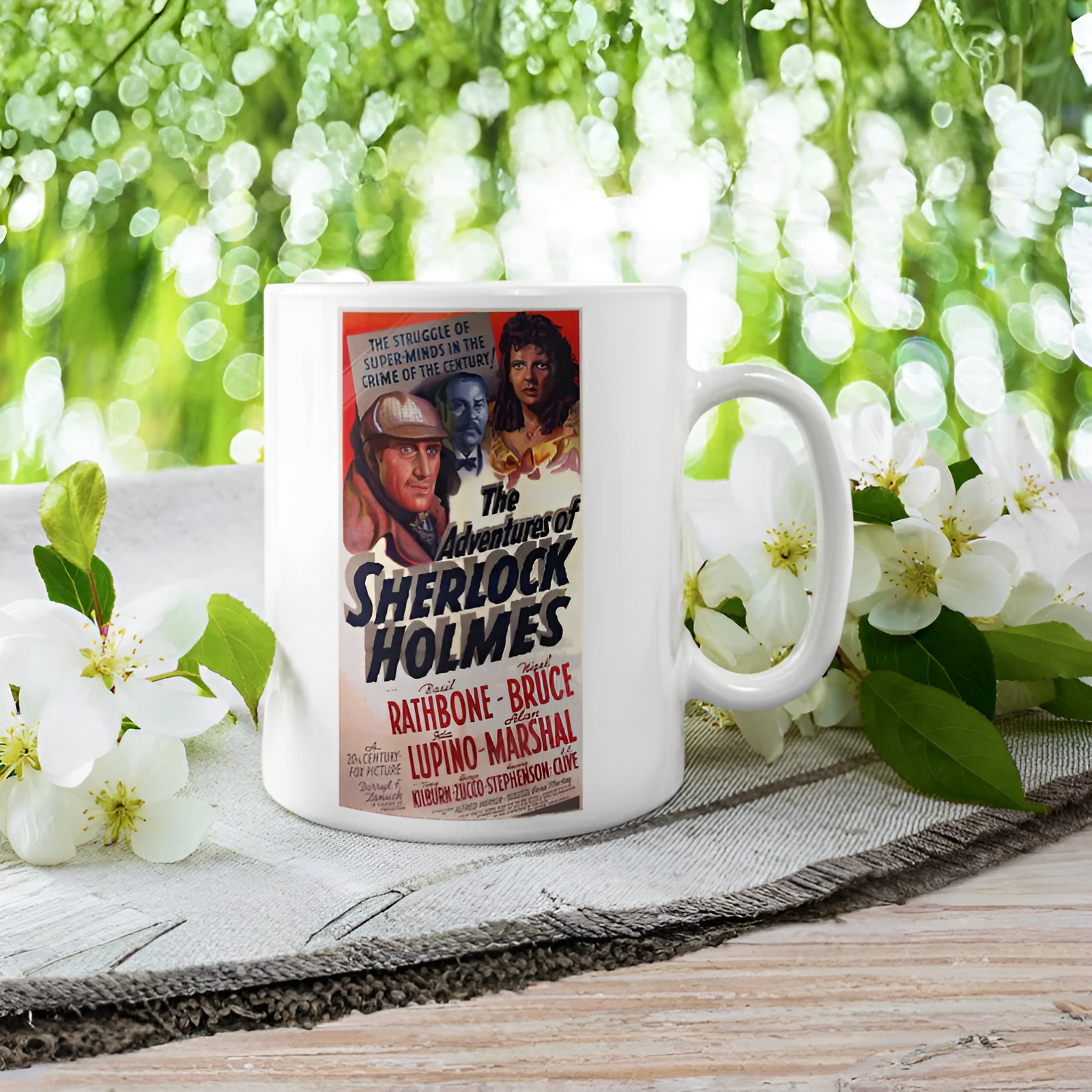 Sherlock Holmes Character TV show Ceramic Coffee Mug