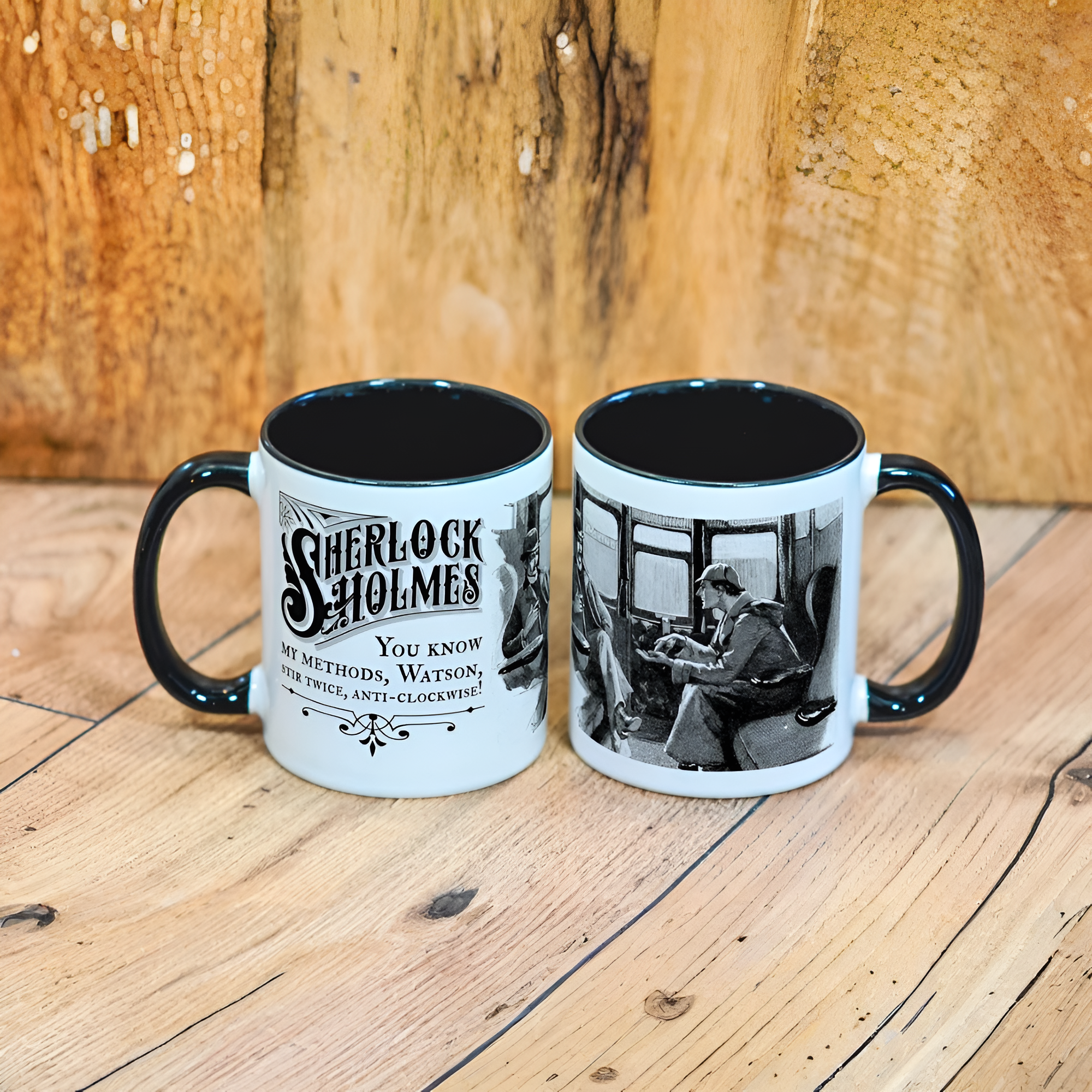 Sherlock Holmes Victorian Strand Magazine Ceramic Mug