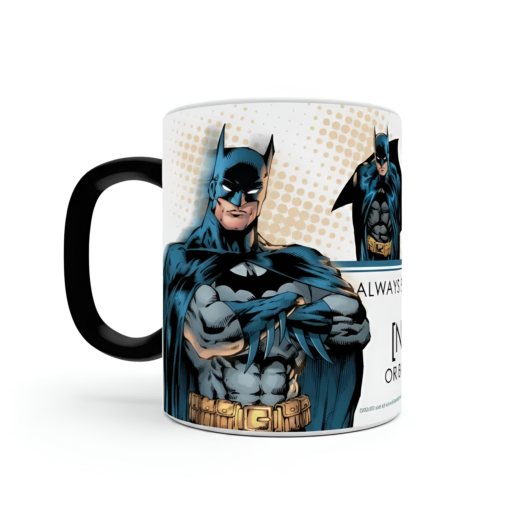 Batman Comic Graphic Heat Sensitive Mug