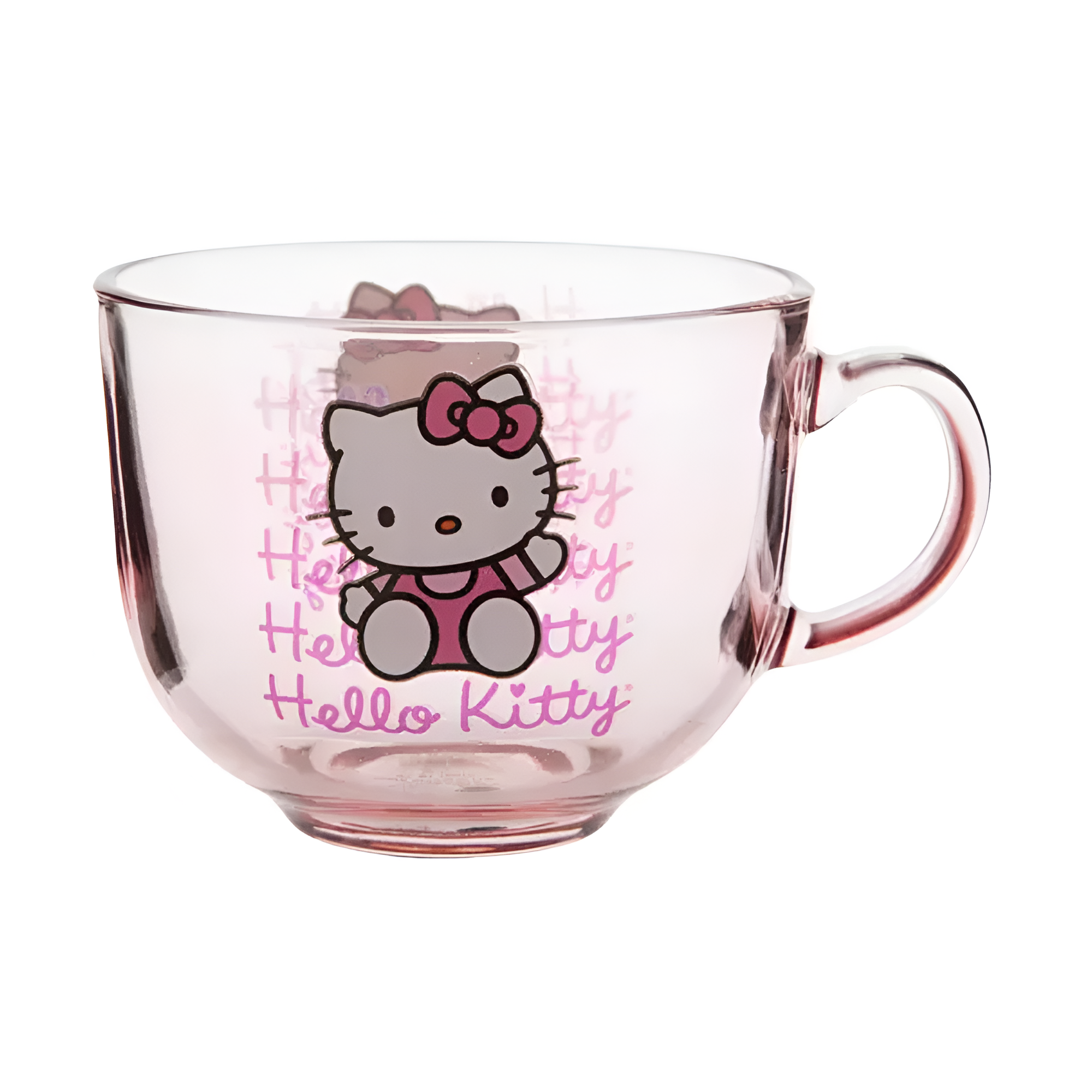Hello Kitty Character Themed Glass Coffee Mug