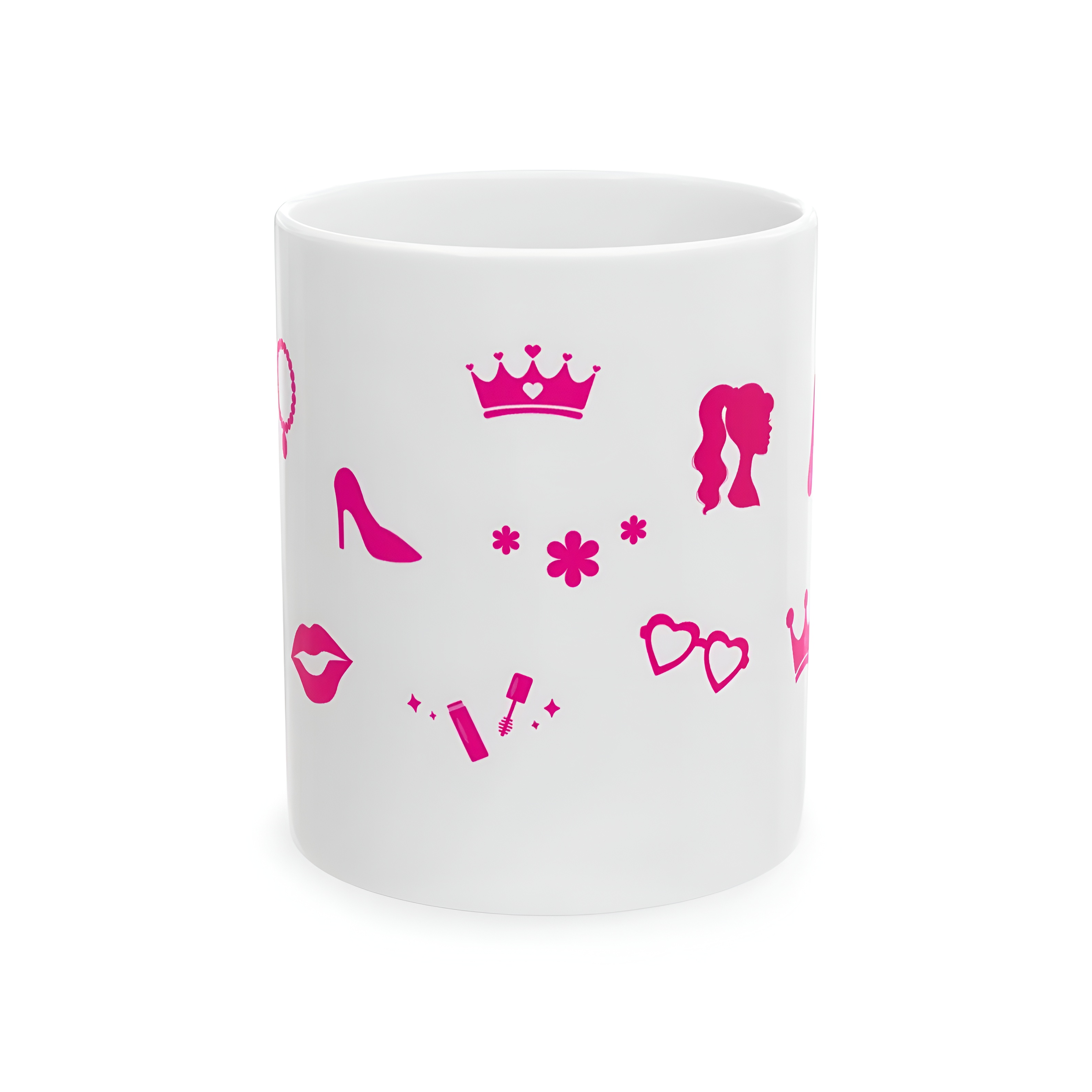 Cute Barbie Coffee Mug Trendy Ceramic Tea Cup