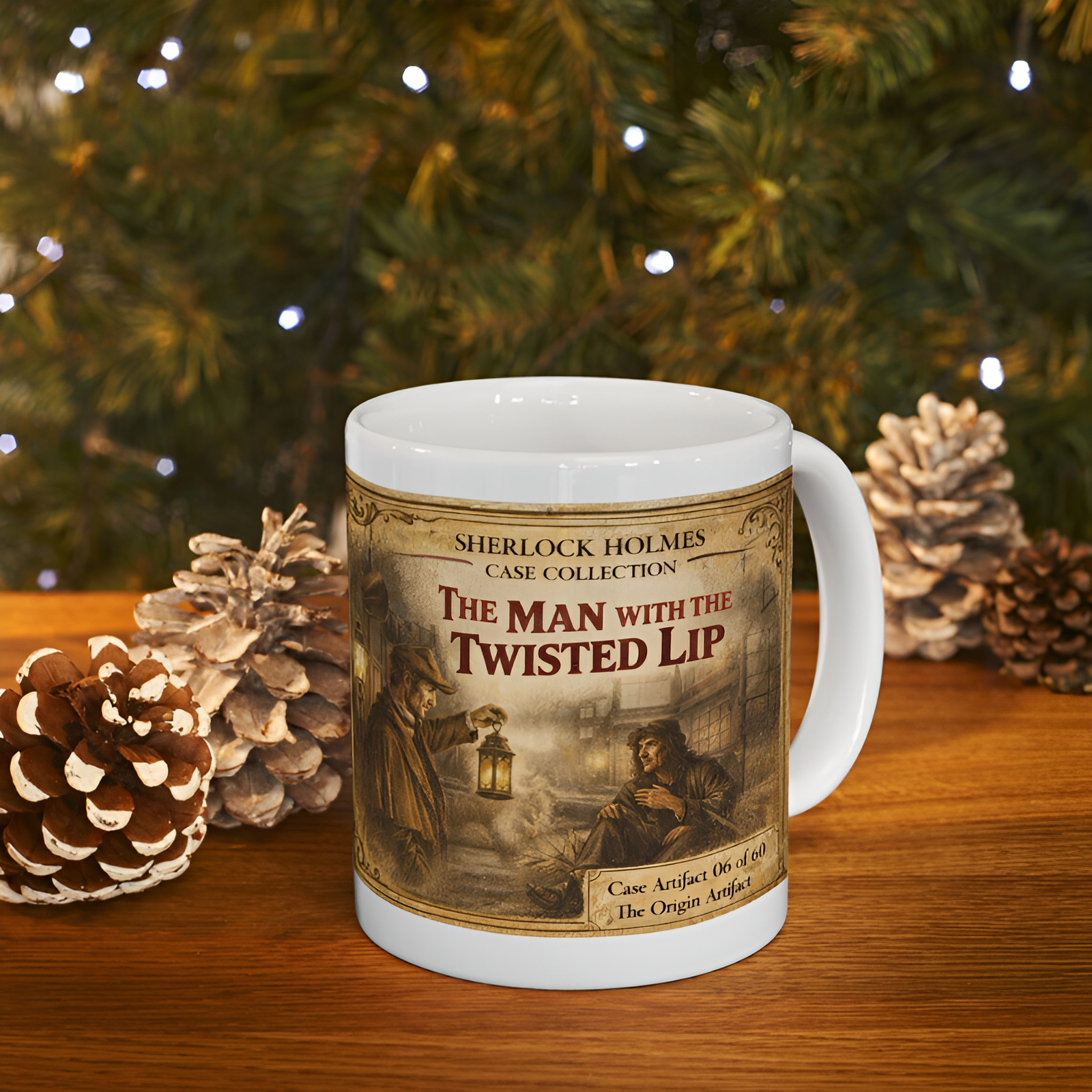 Sherlock Holmes Case 06 Detective Quote Mug