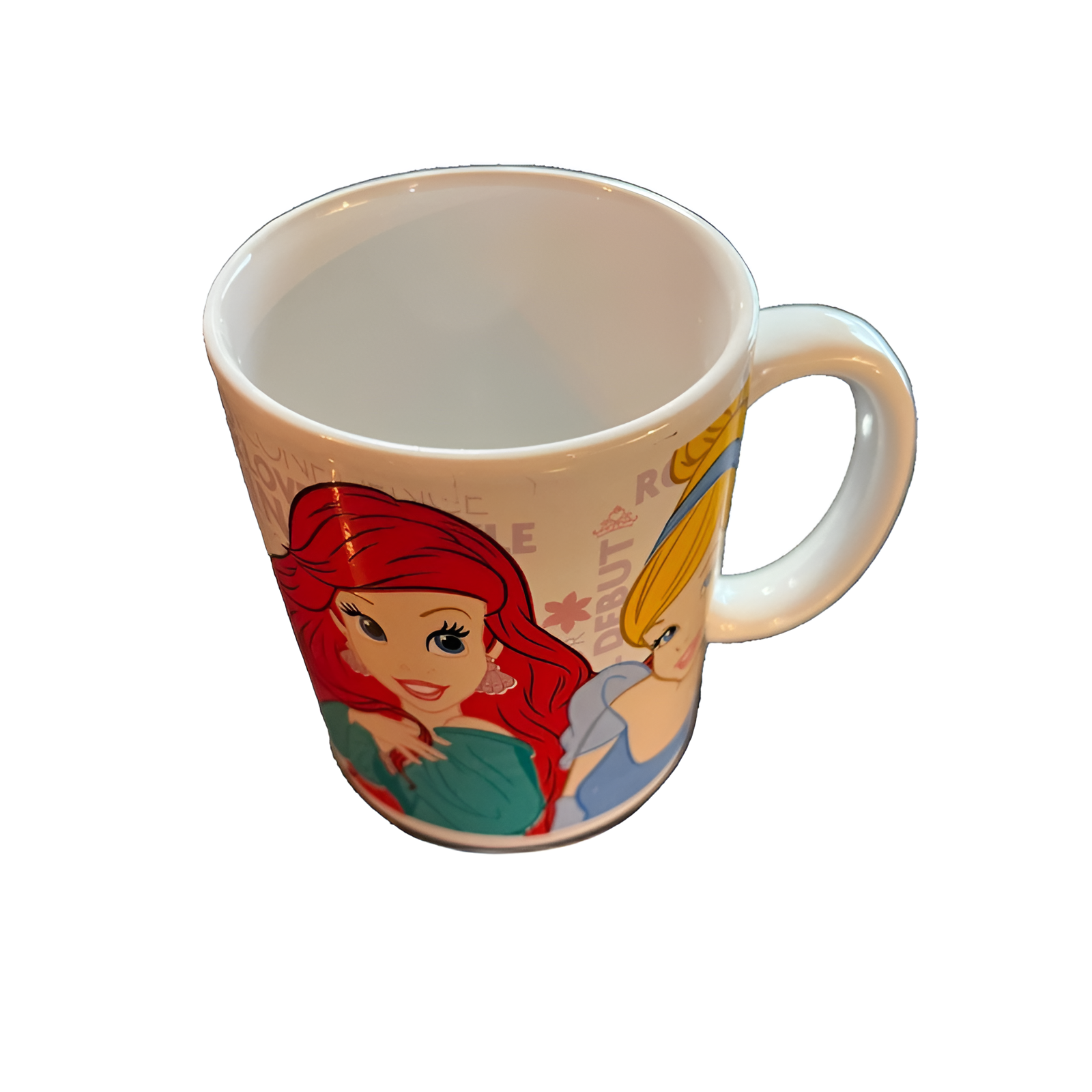 Cinderella Belle Ariel Mug Princess Ceramic Coffee Cup for Women
