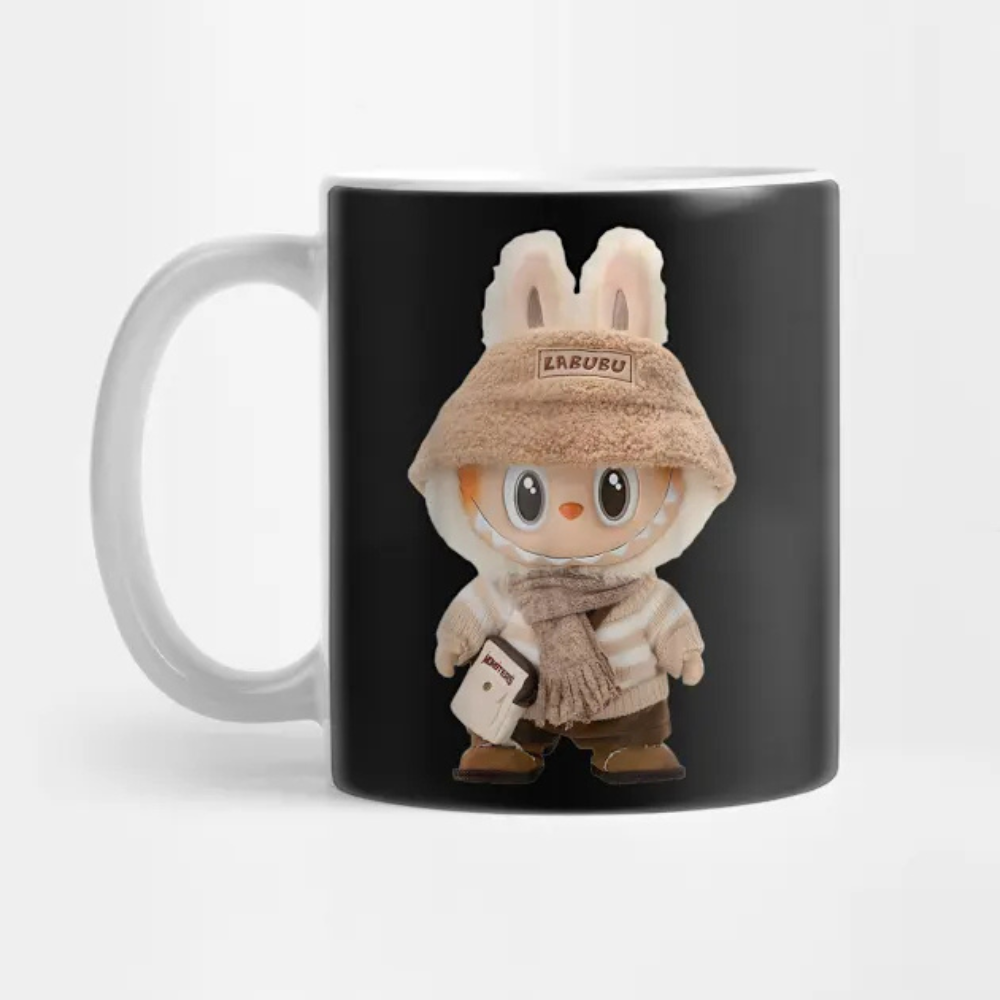 Cute Labubu Classic Pose Fun Labubu Lover Gifts Mug - Inspire Cups