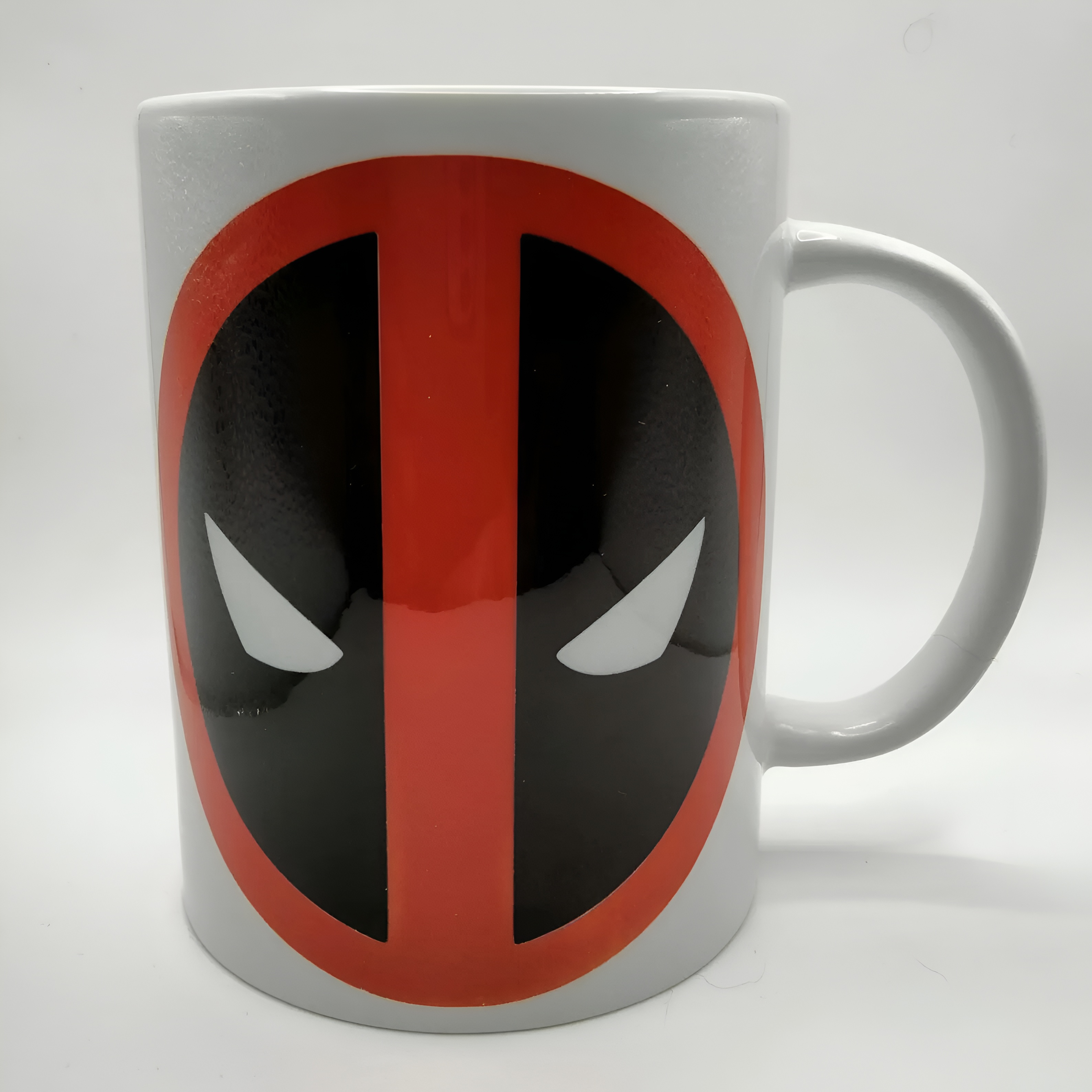 Deadpool Merc with a Mouth White Ceramic Mug Marvel Coffee Cup