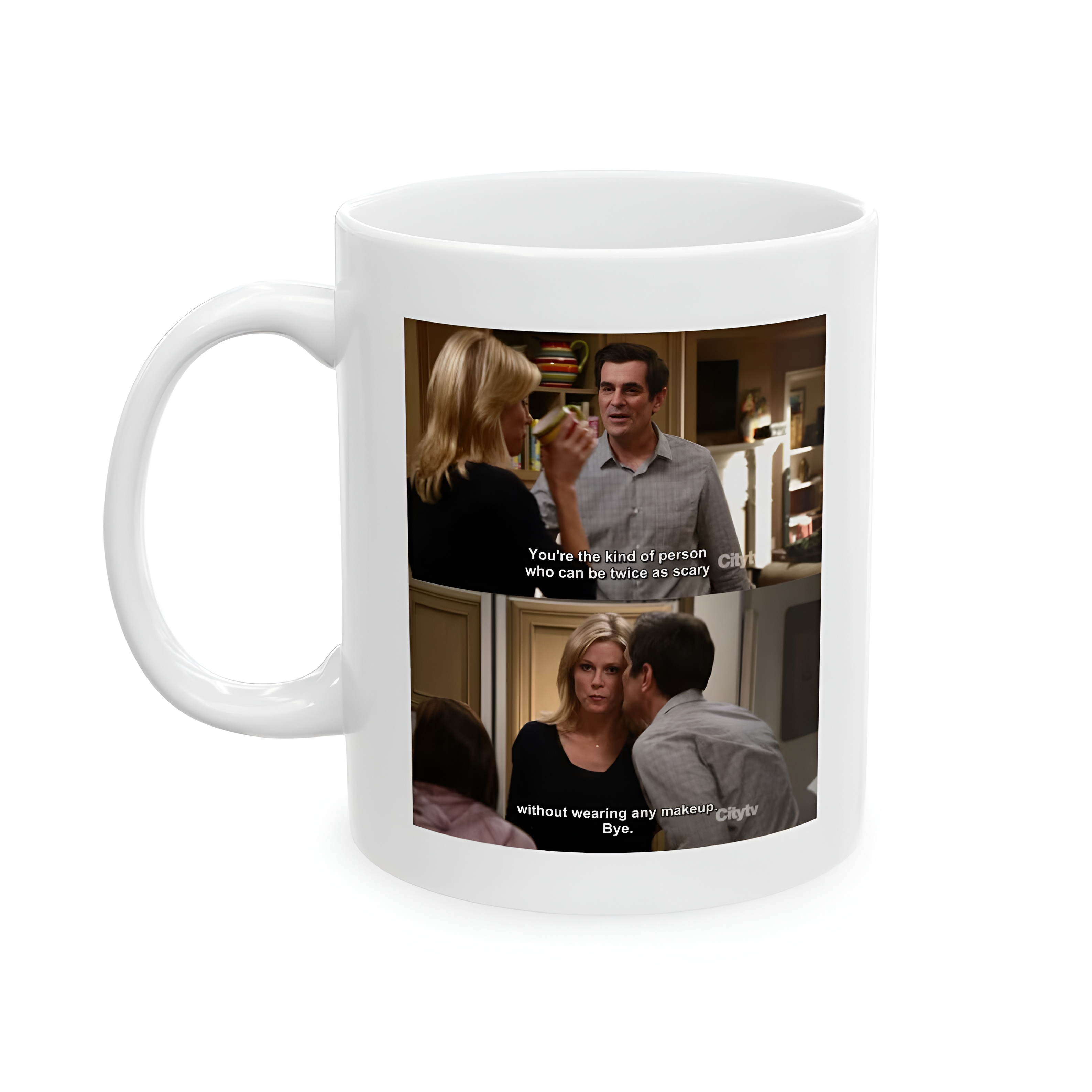 Modern Family Claire & Phil Funny Quotes Ceramic Mug