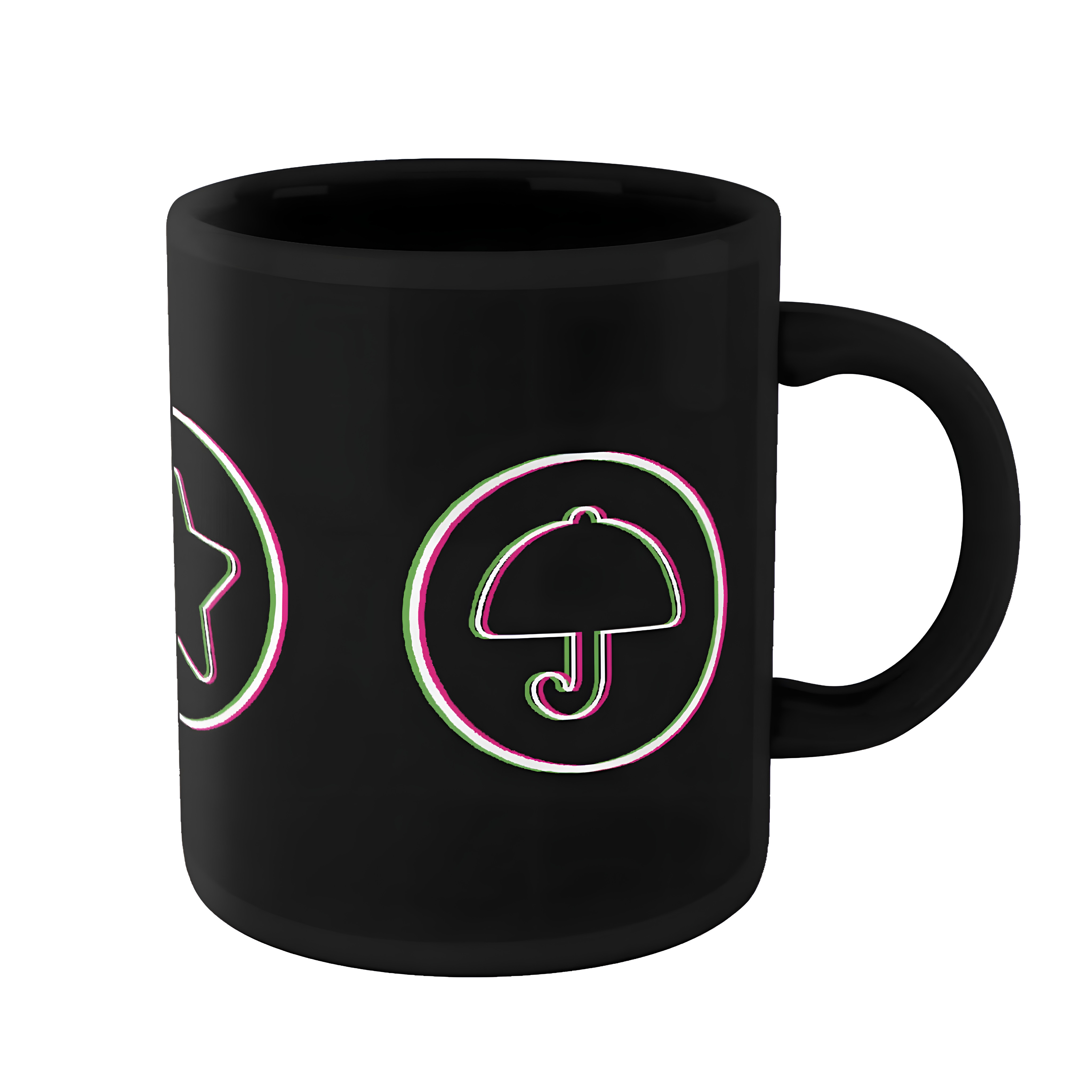 Squid Game Honeycomb Glitch Ceramic Mug