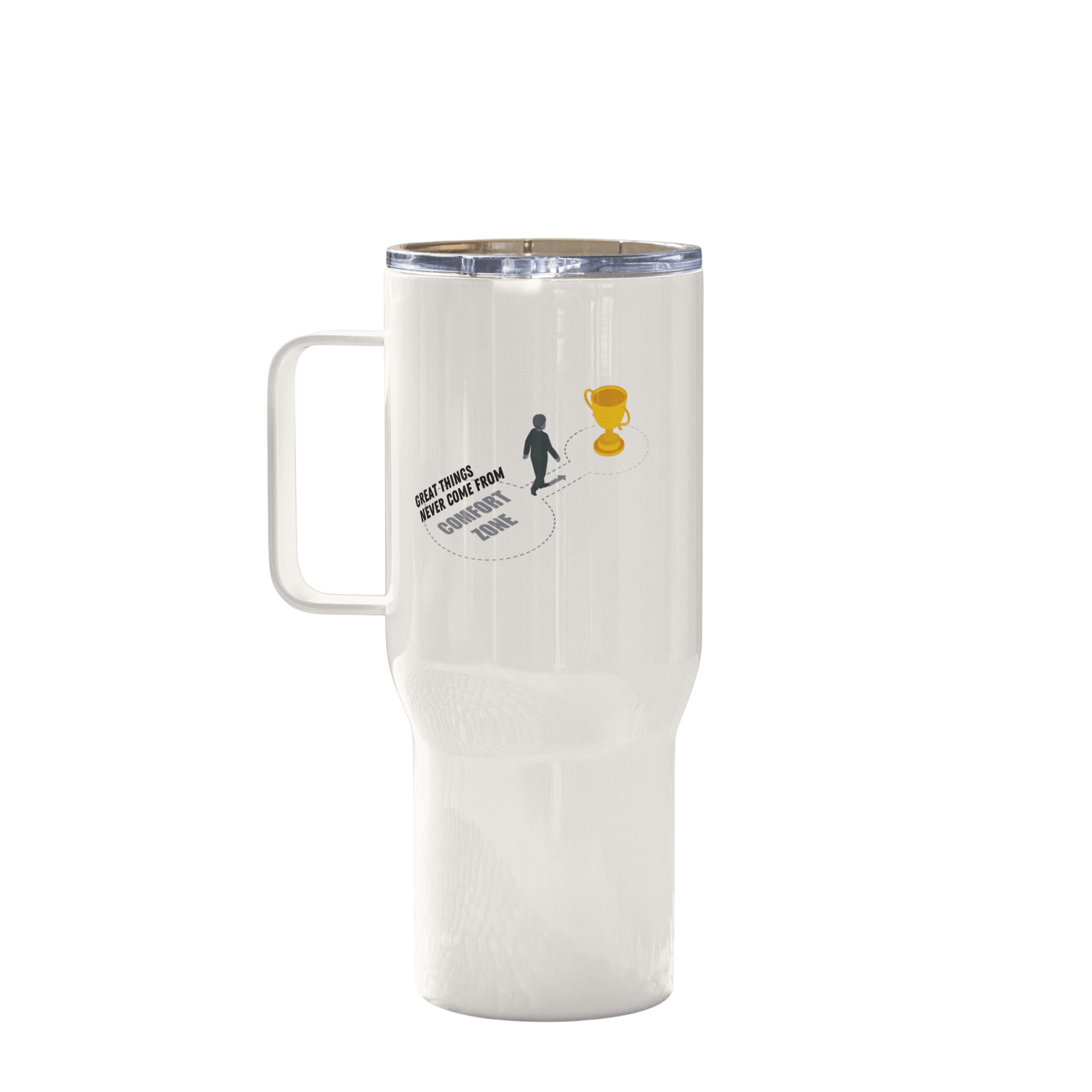 Comfort Zone Motivation Mug - Inspire Cups