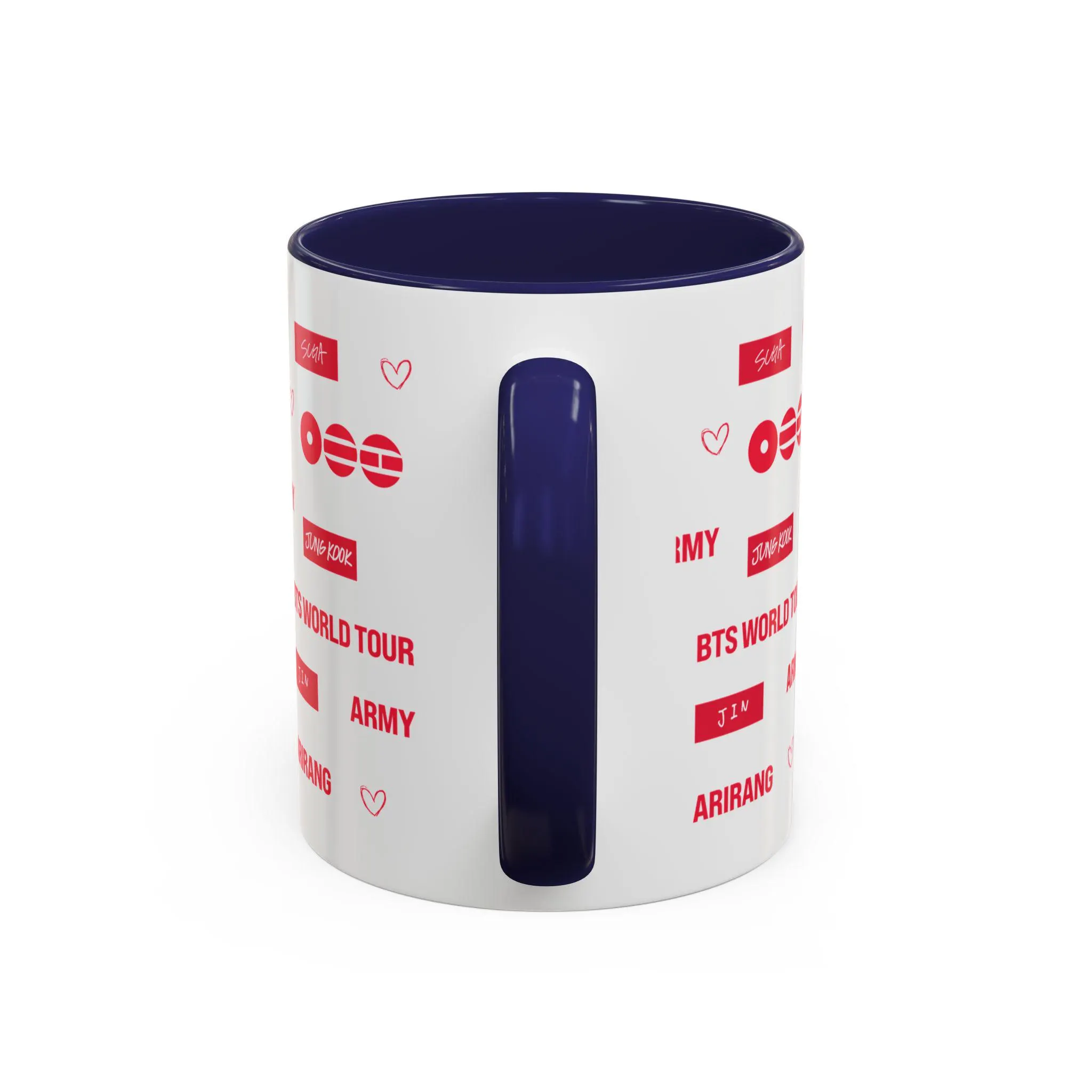Music Tour Pattern Ceramic Coffee Mug