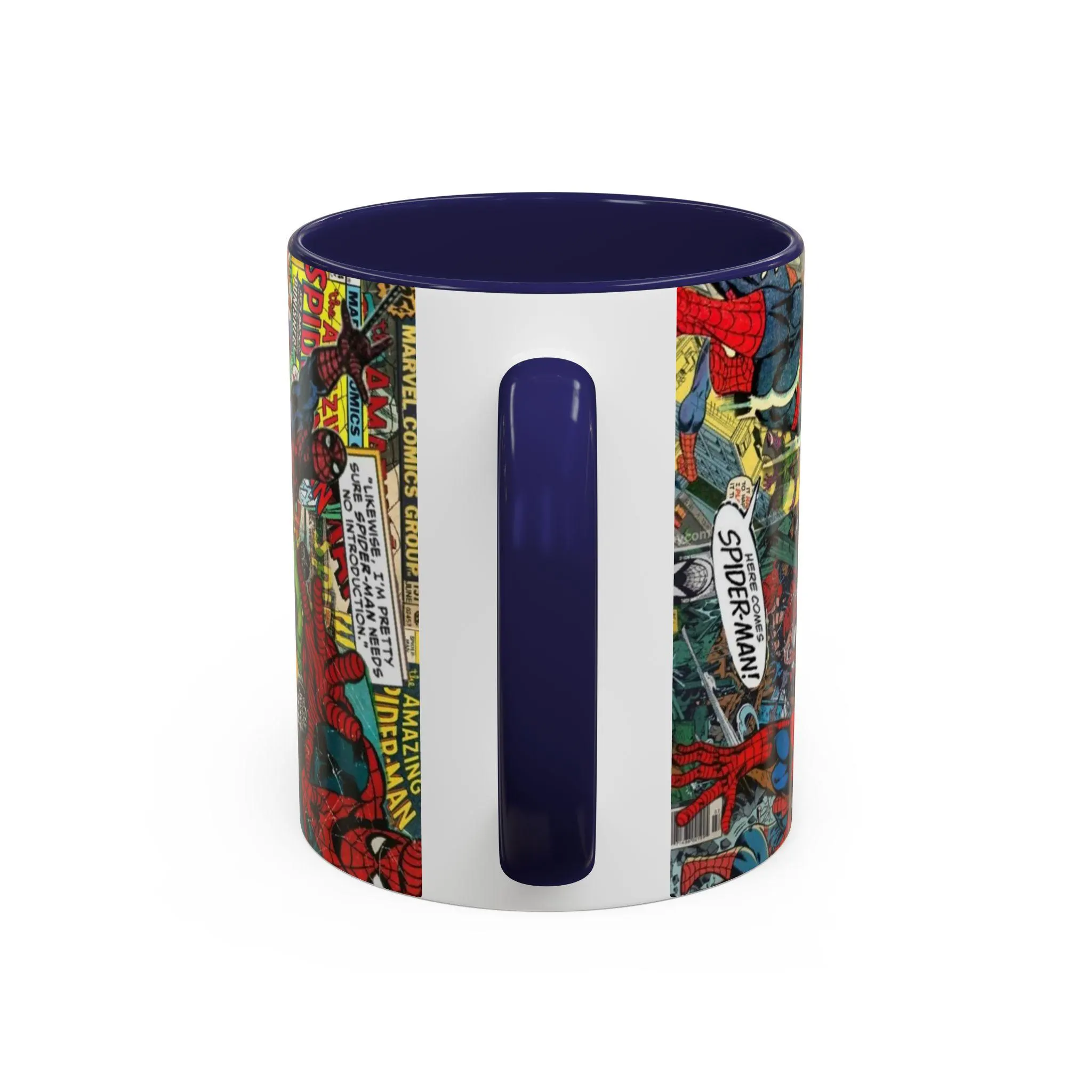 Spider Man Comic Collage Ceramic Mug