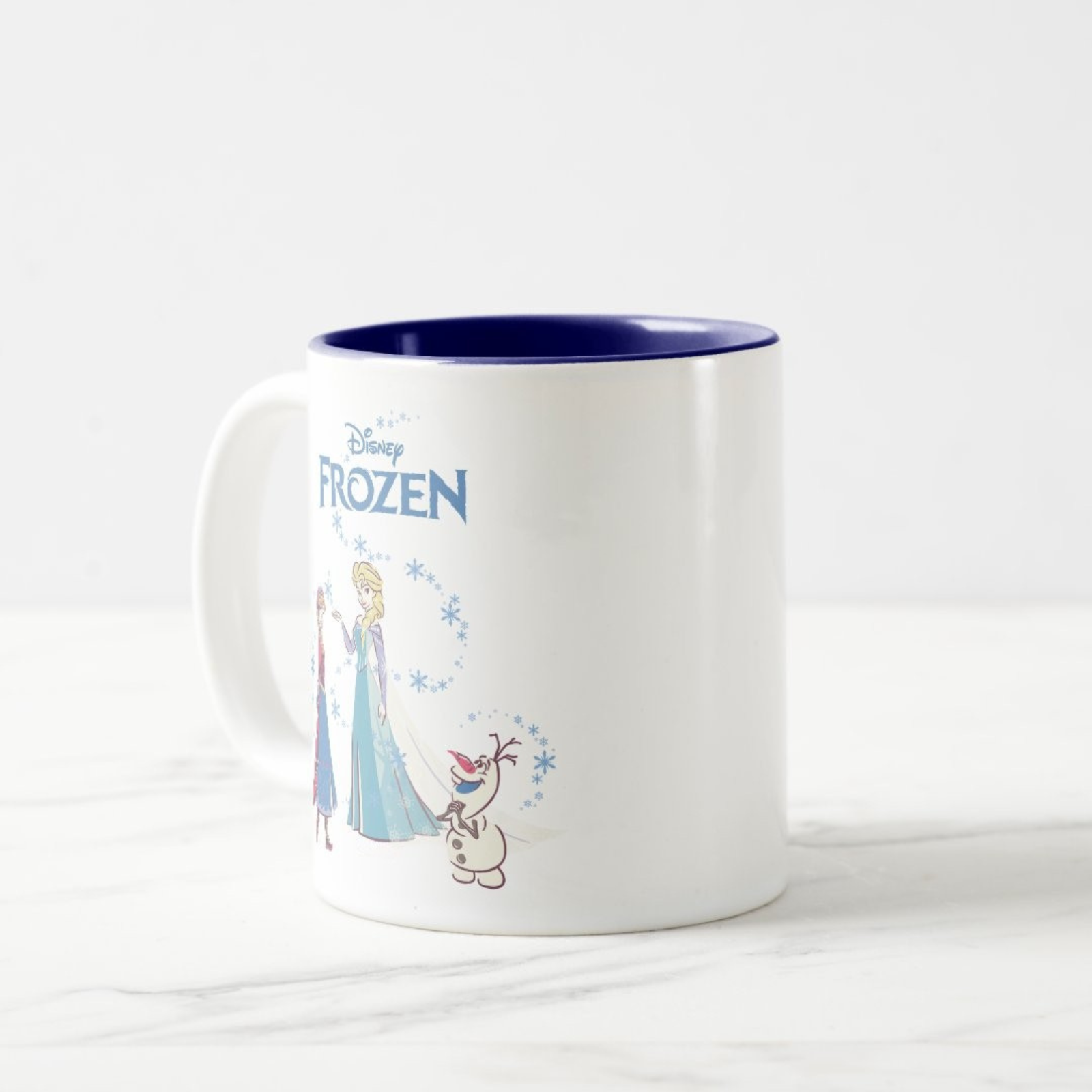 Frozen Sisters Snowman Duo Toned Mug